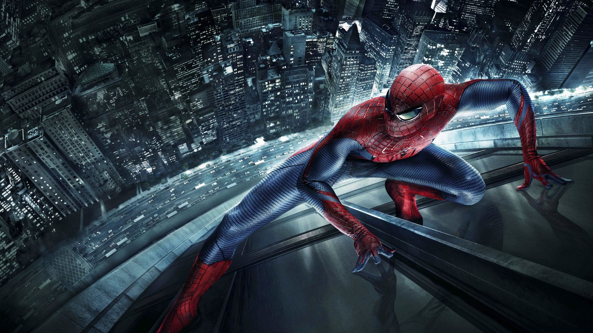Desktop Wallpaper Spider Man, Night, Superhero, Art, 4k, Hd Image, Picture,  Background, B6yksk