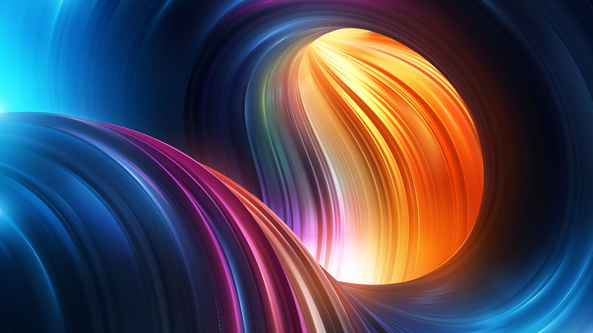 Wallpaper Colorful, curves, abstract, stock, digital art