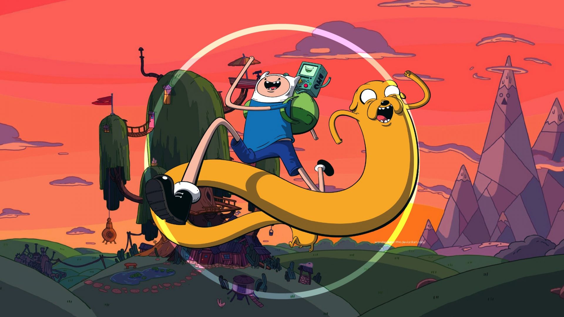 Desktop Wallpaper Cartoon, Adventure Time, Jake And Finn, Hd Image,  Picture, Background, Ba4e7e