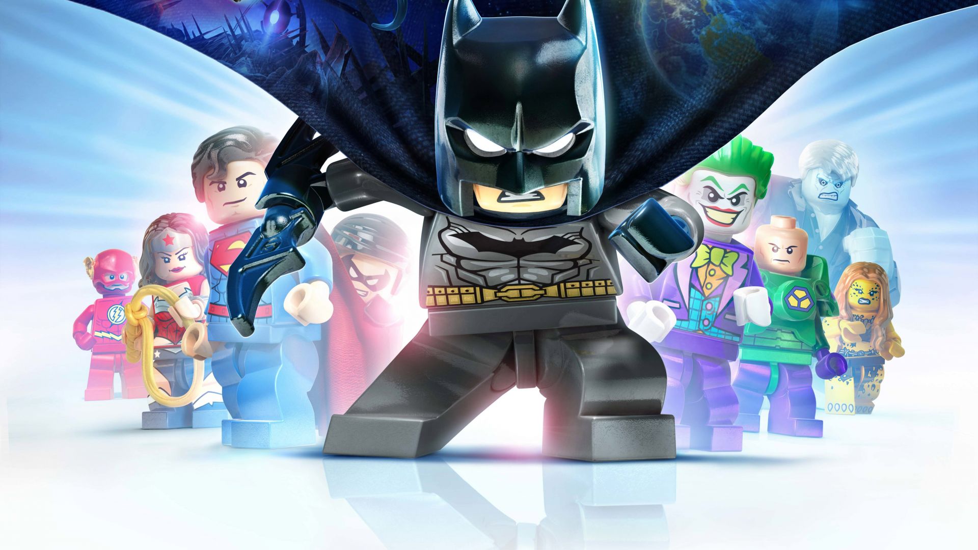 Wallpaper Lego Batman 3: Beyond Gotham, video game, 2014 game