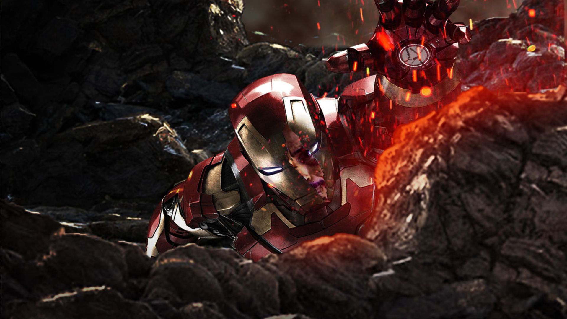 Wallpaper Iron man, avengers: infinity war, movie