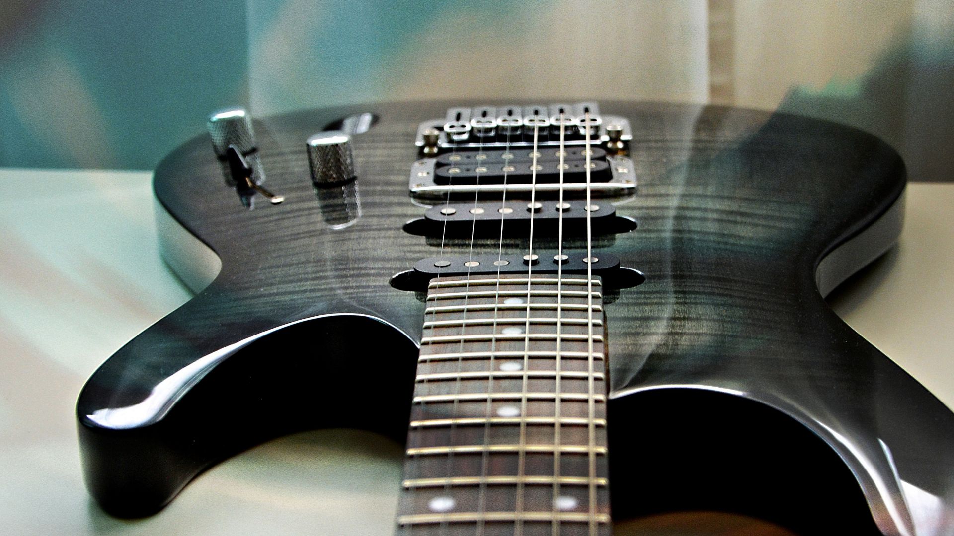 Wallpaper Guitar, musical instrument, close up