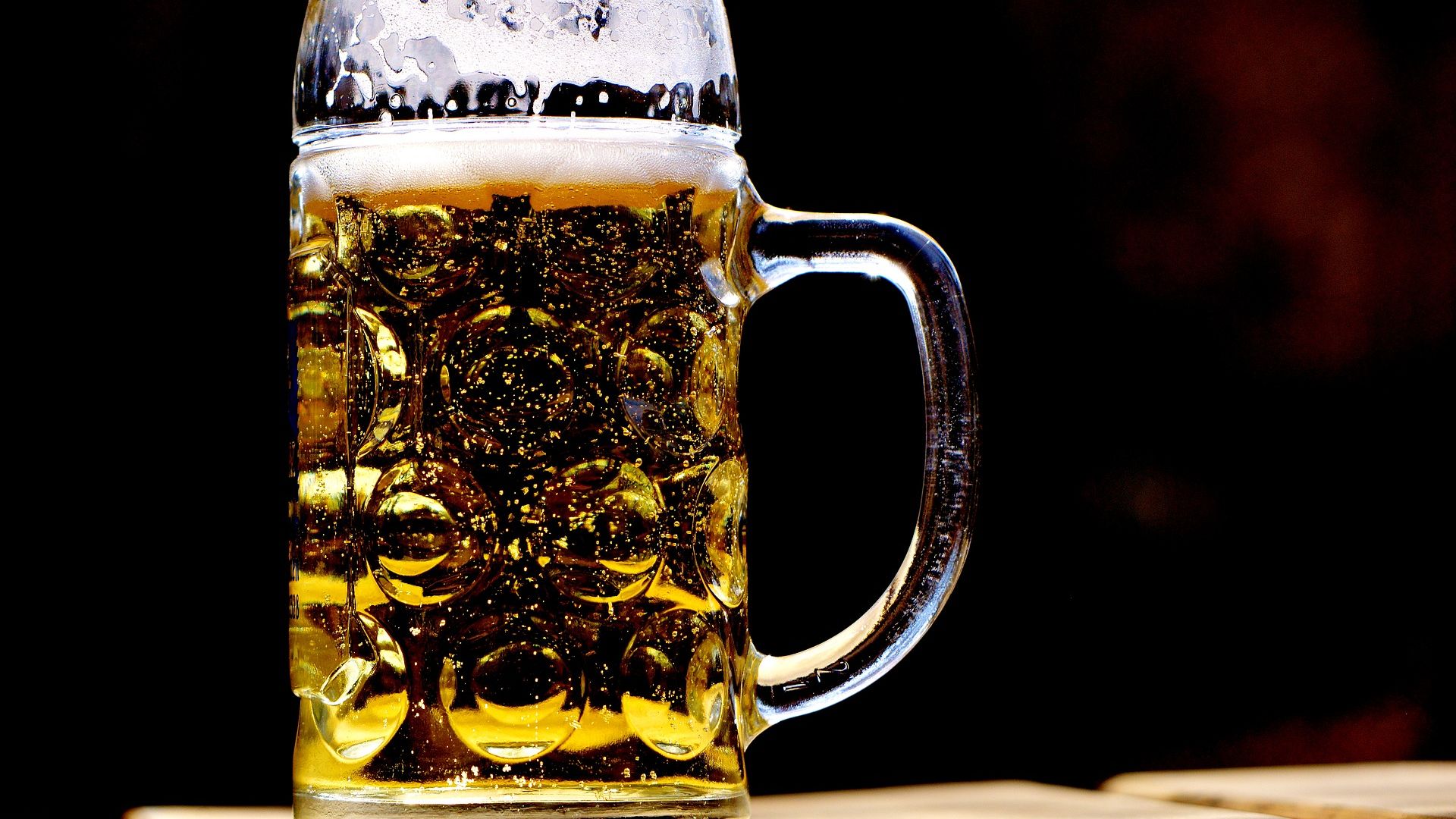 Wallpaper Beer glass, drinks, alcohol