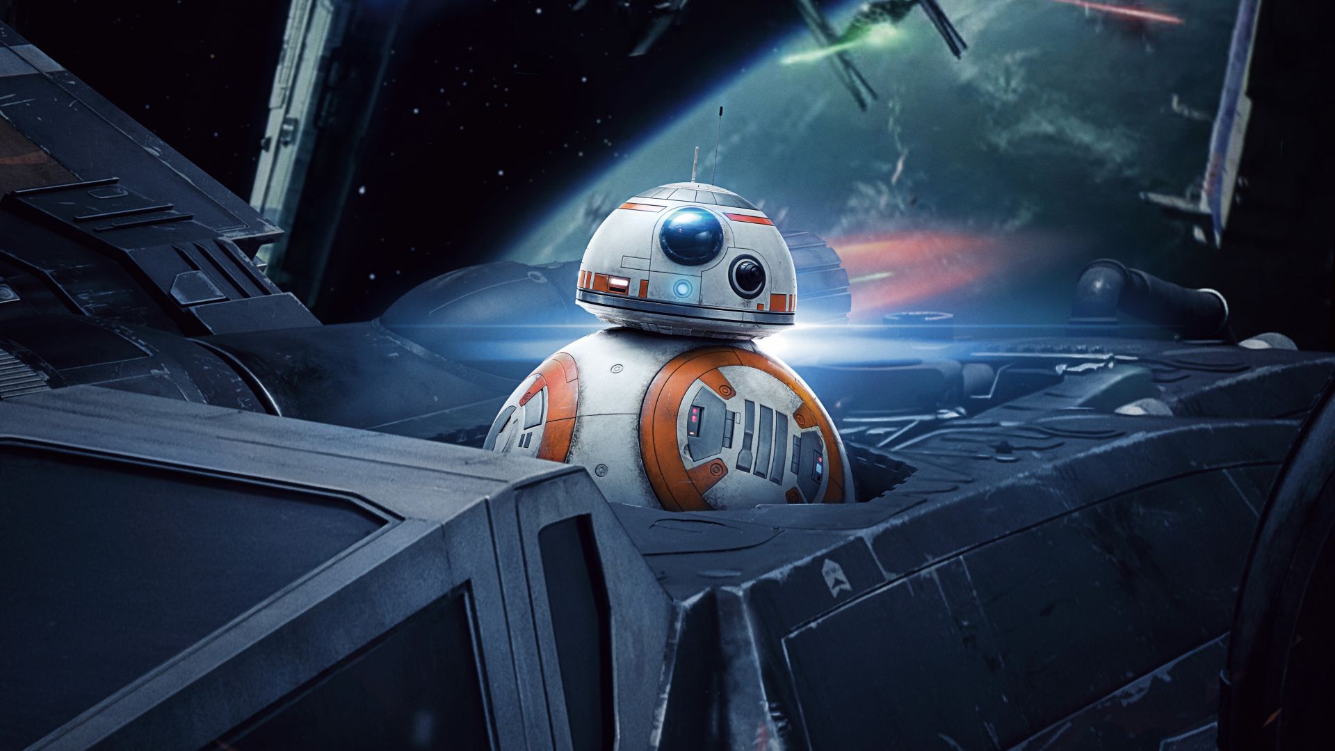 Wallpaper R2-D2, robot, 201 movie, star wars: the last jedi, 5k