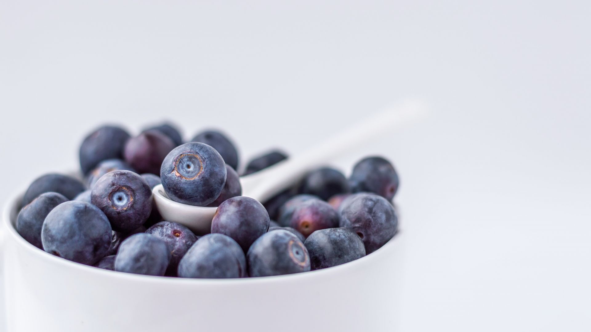 Wallpaper Blueberry, blue fruits