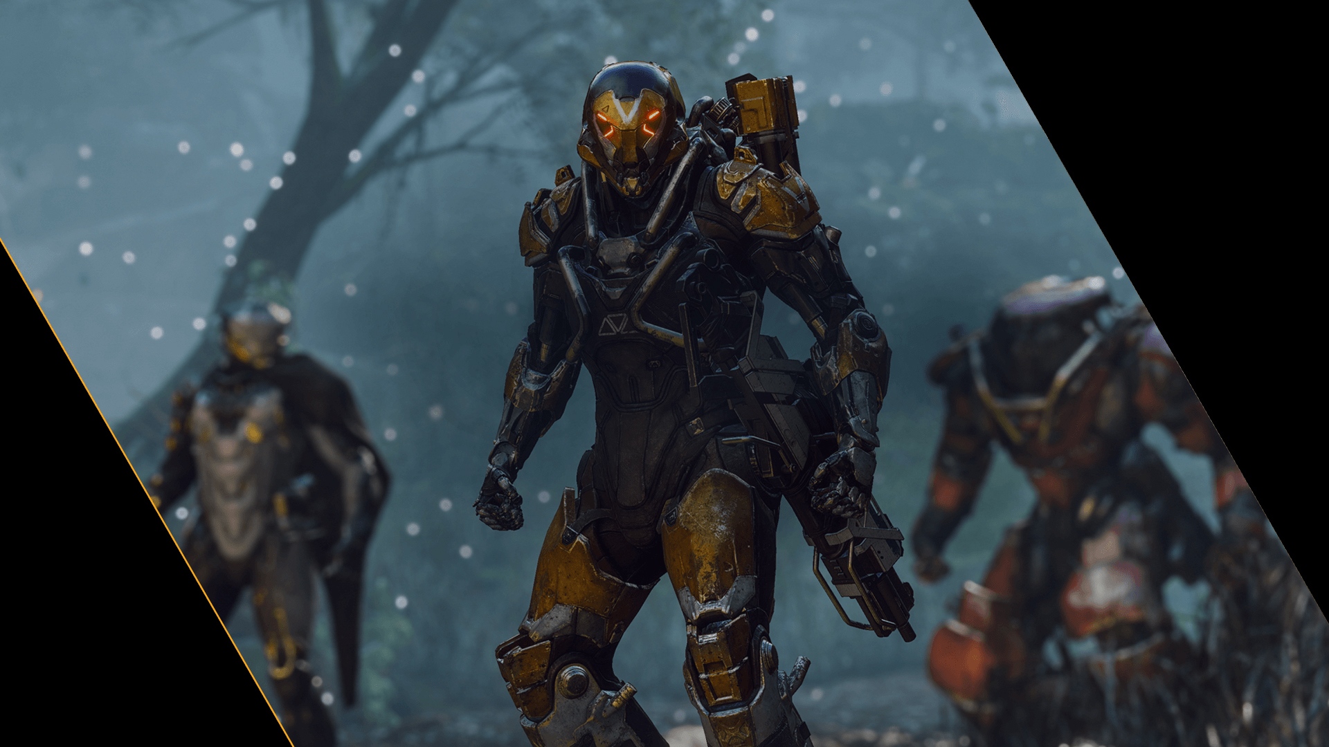 Wallpaper Anthem, soldier, modern armour suit, video game