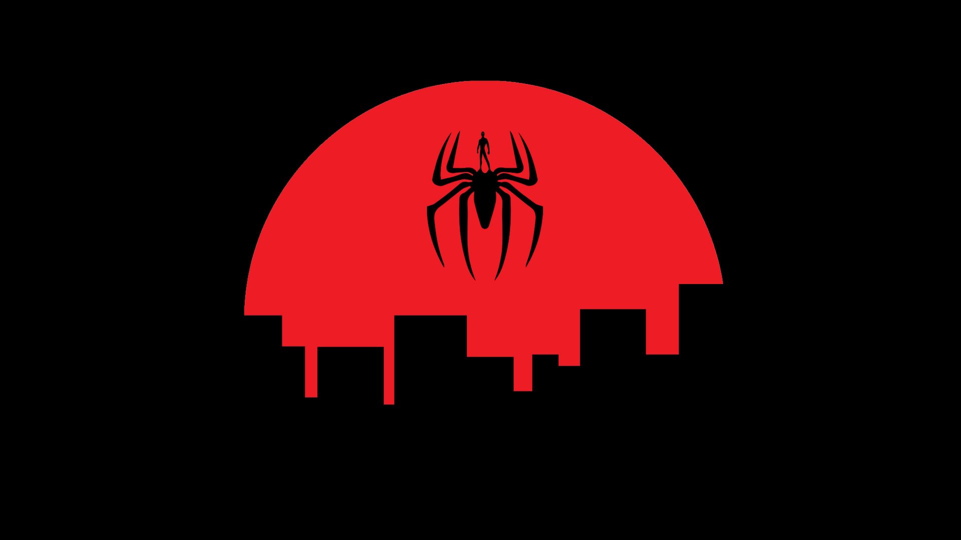 RoomMates Spider-Man Icon Red Vinyl Peel and Stick Matte Wallpaper 28.18  sq. ft. RMK12421RL - The Home Depot