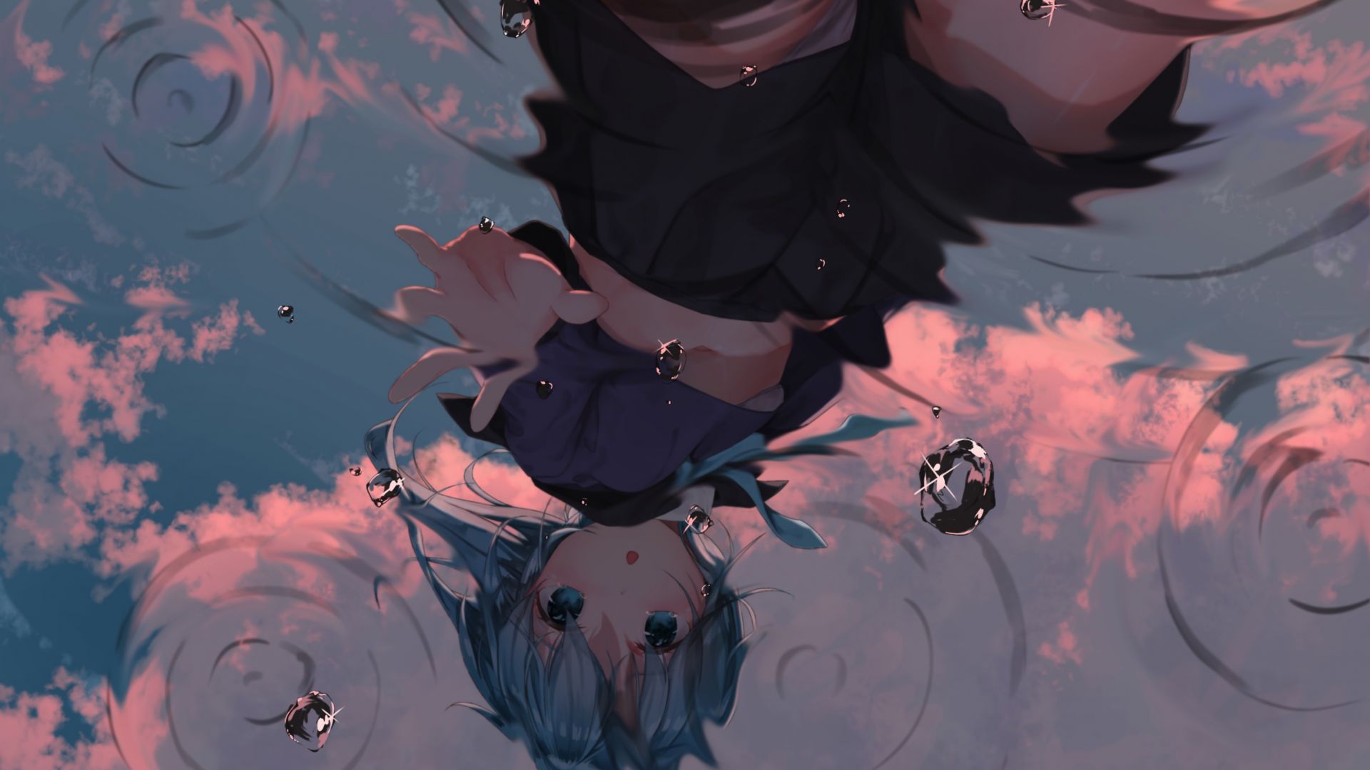 Blue Reflection Anime Illustrator Bishōjo, Anime, face, black Hair, manga  png | PNGWing