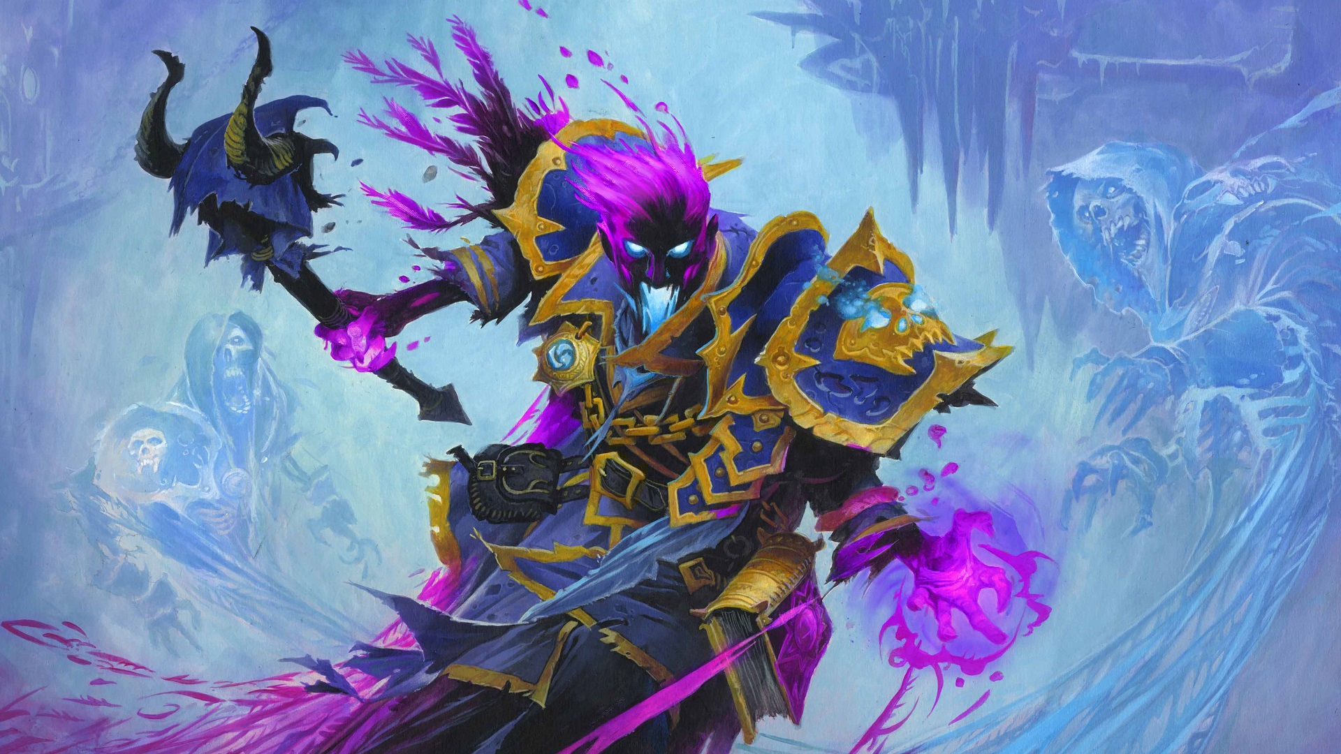 Wallpaper Hearthstone: Heroes Of Warcraft, dark warrior, online game