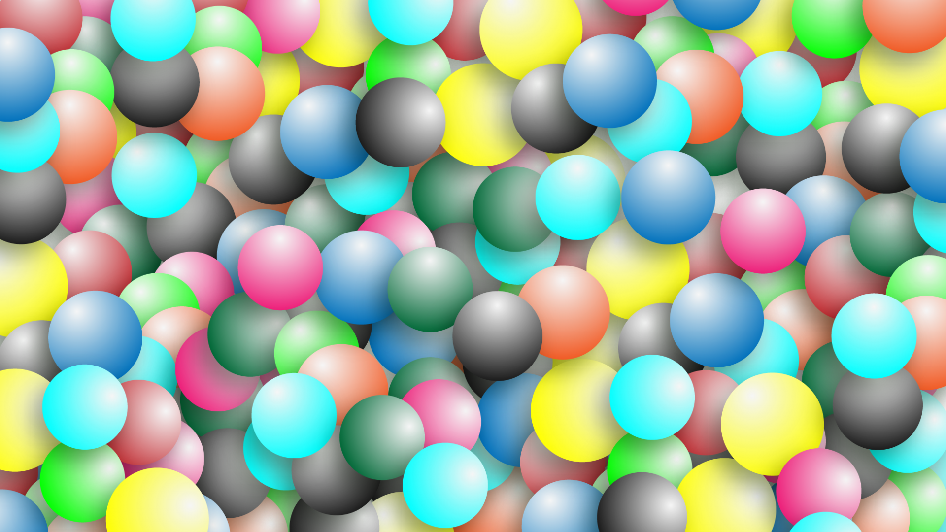 Wallpaper Balloons, colorful, abstract