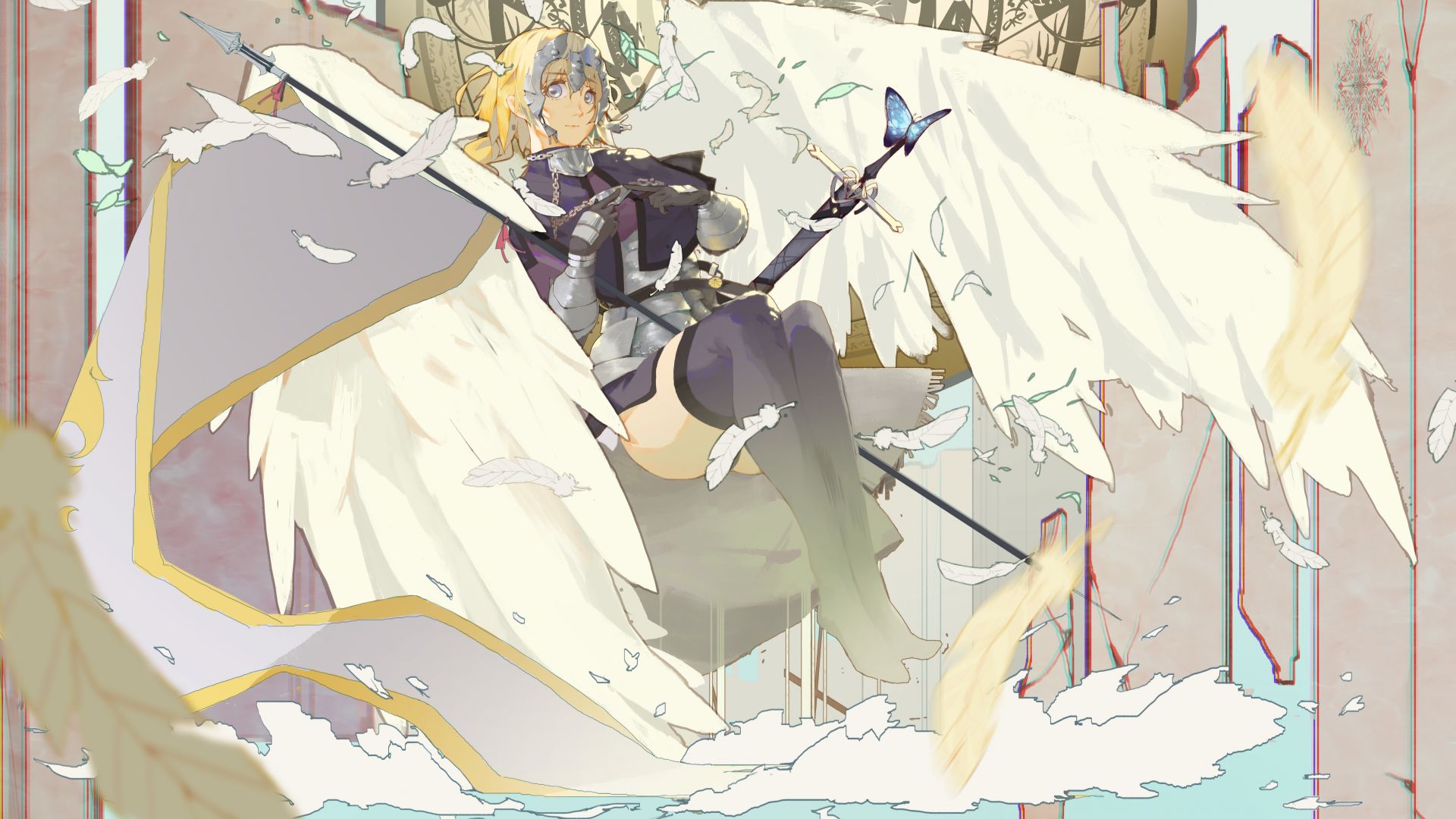 Wallpaper Ruler, fate/apocrypha, anime girl, 5k