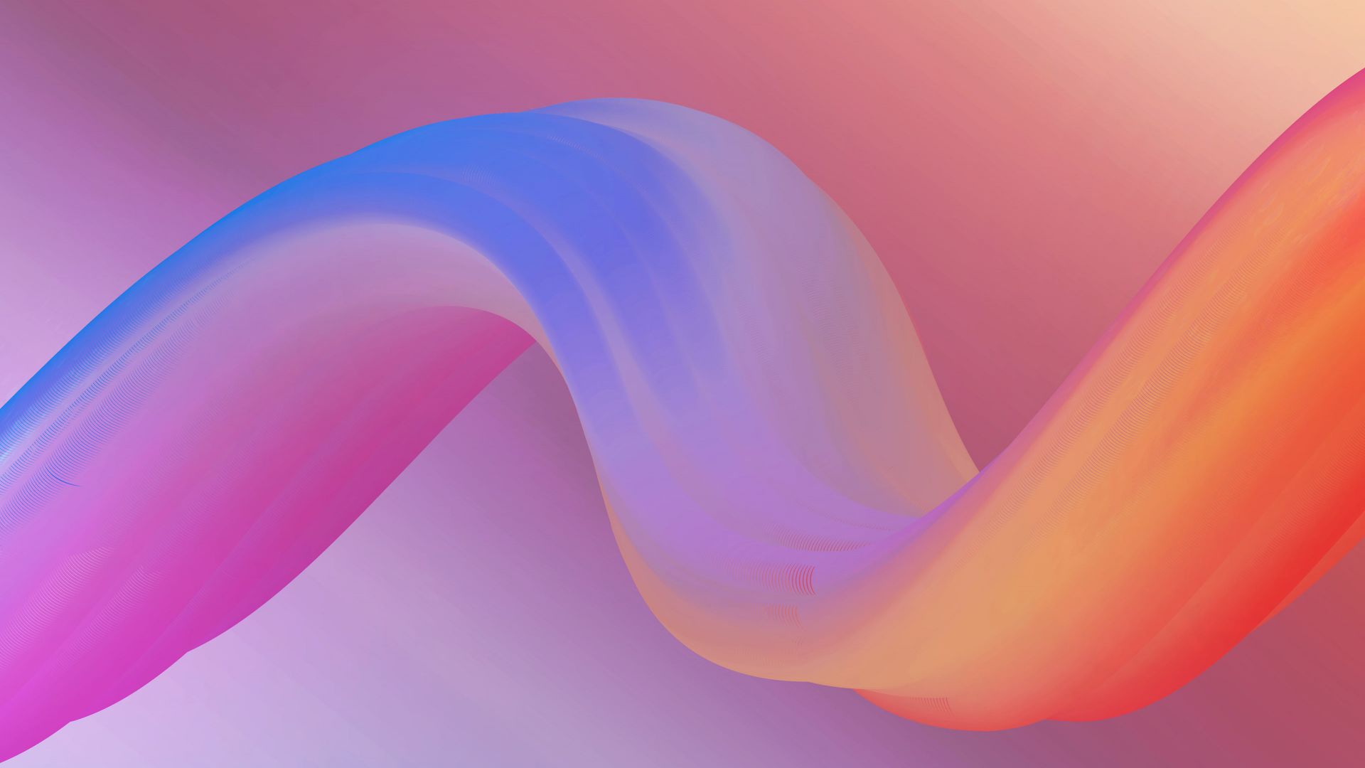 Wallpaper Waves, abstract, colorful, 4k
