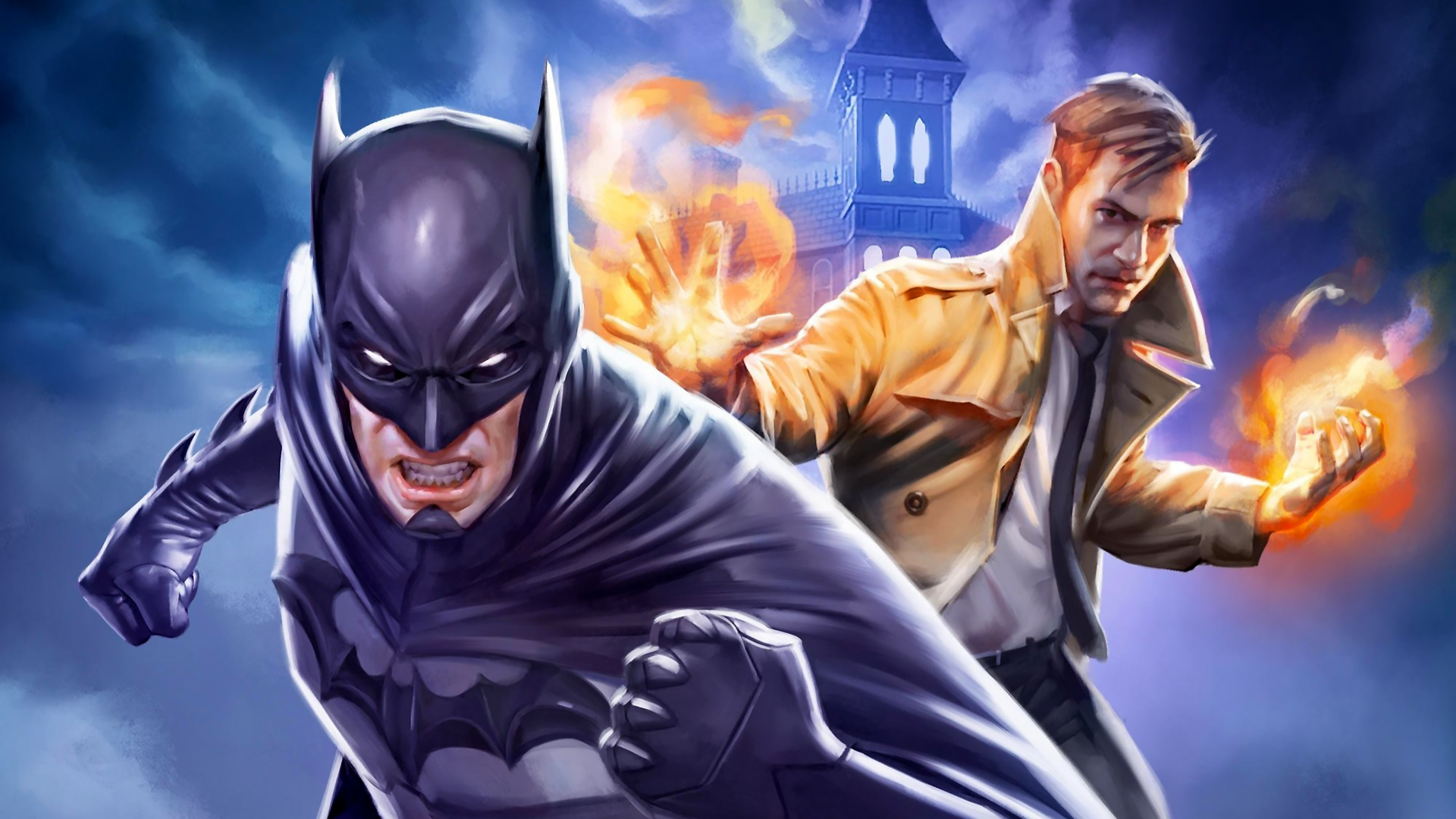 Wallpaper Justice League Dark animated movie, batman, Constantine