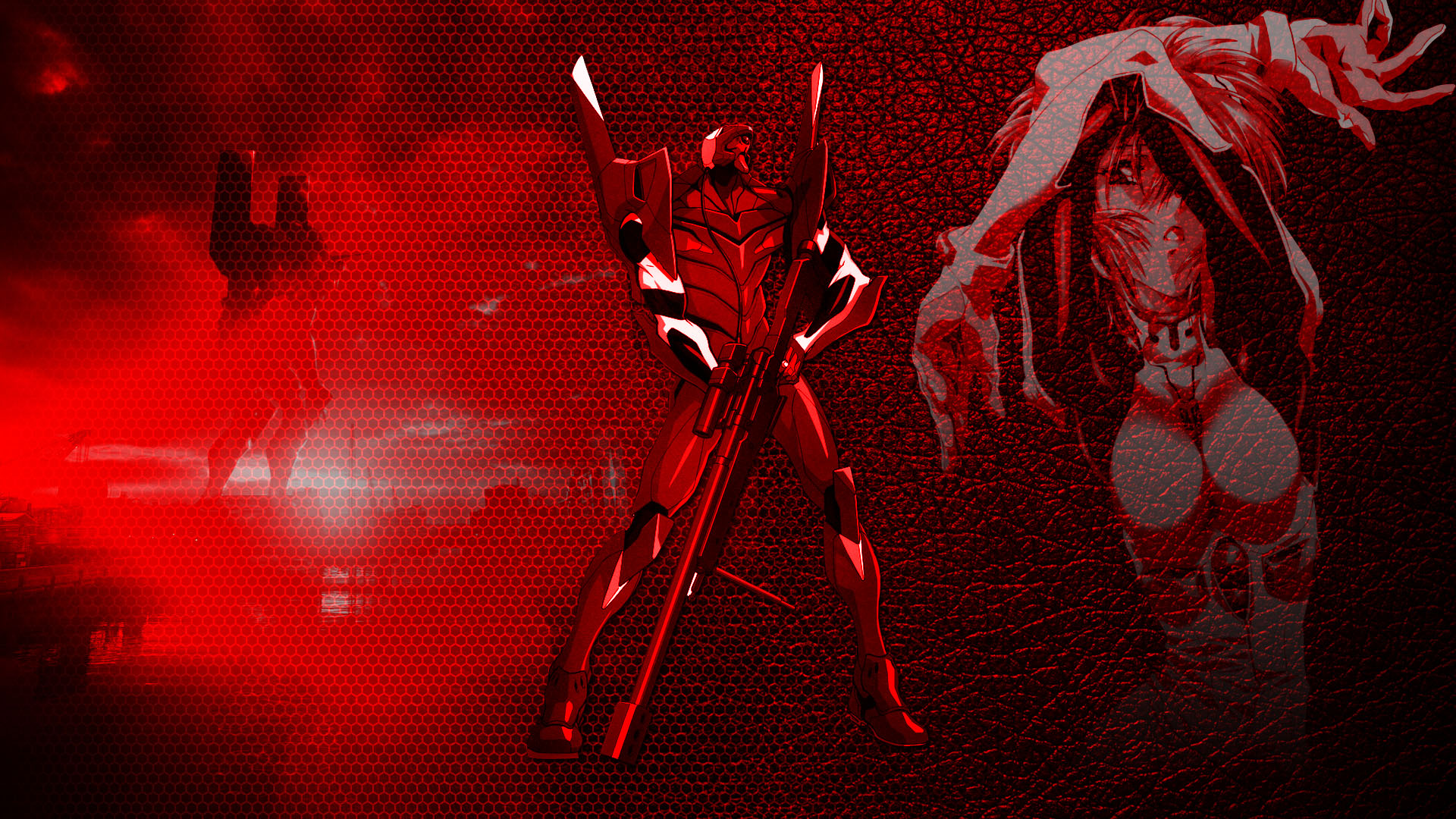 Wallpaper Neon Genesis Evangelion, anime, solider