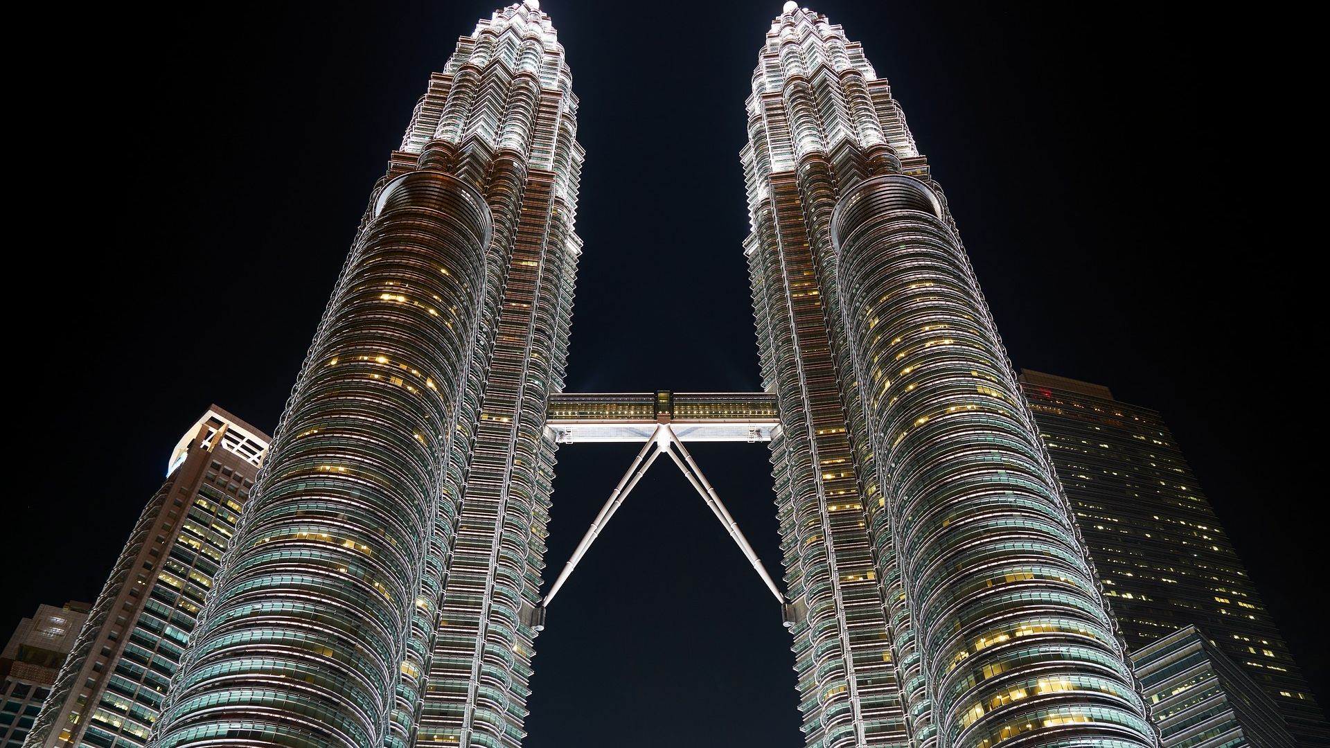 Wallpaper Kuala Lumpur, Malaysia, skyscraper, buildings