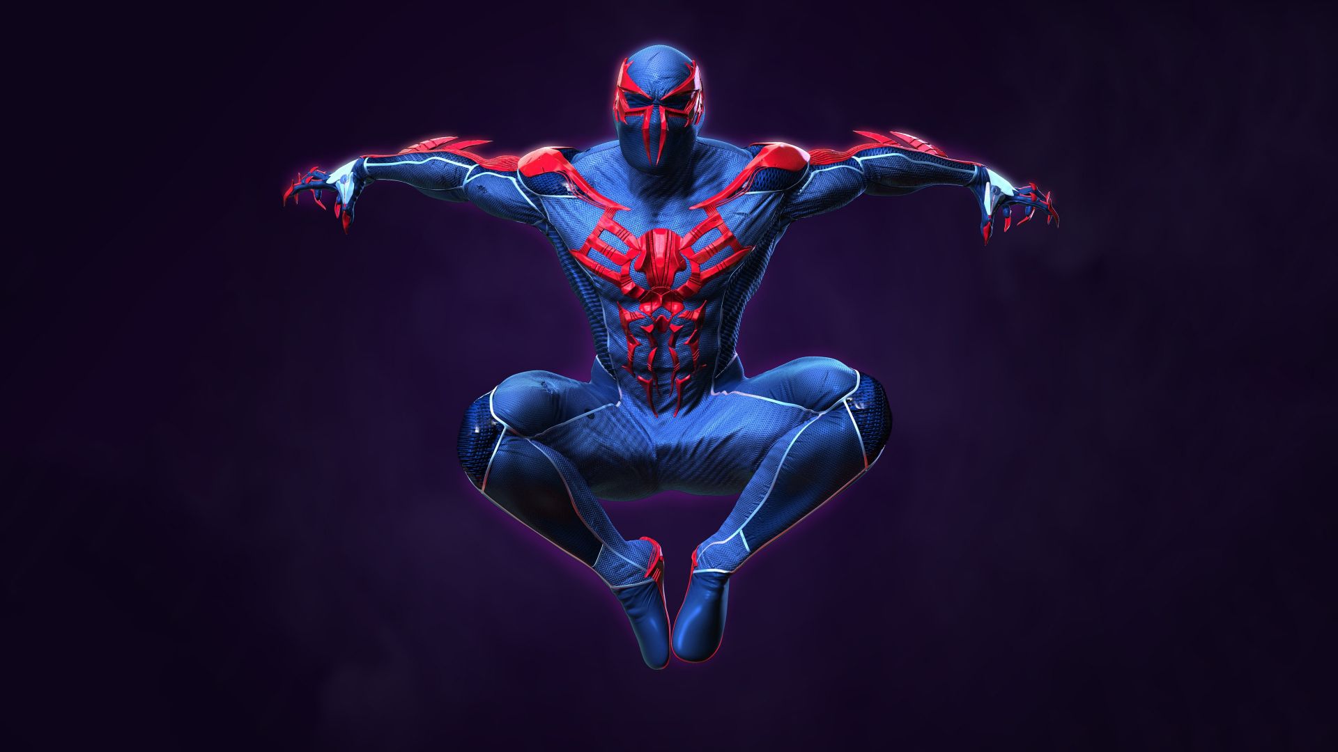Wallpaper Spider-man 2099, video game, artwork