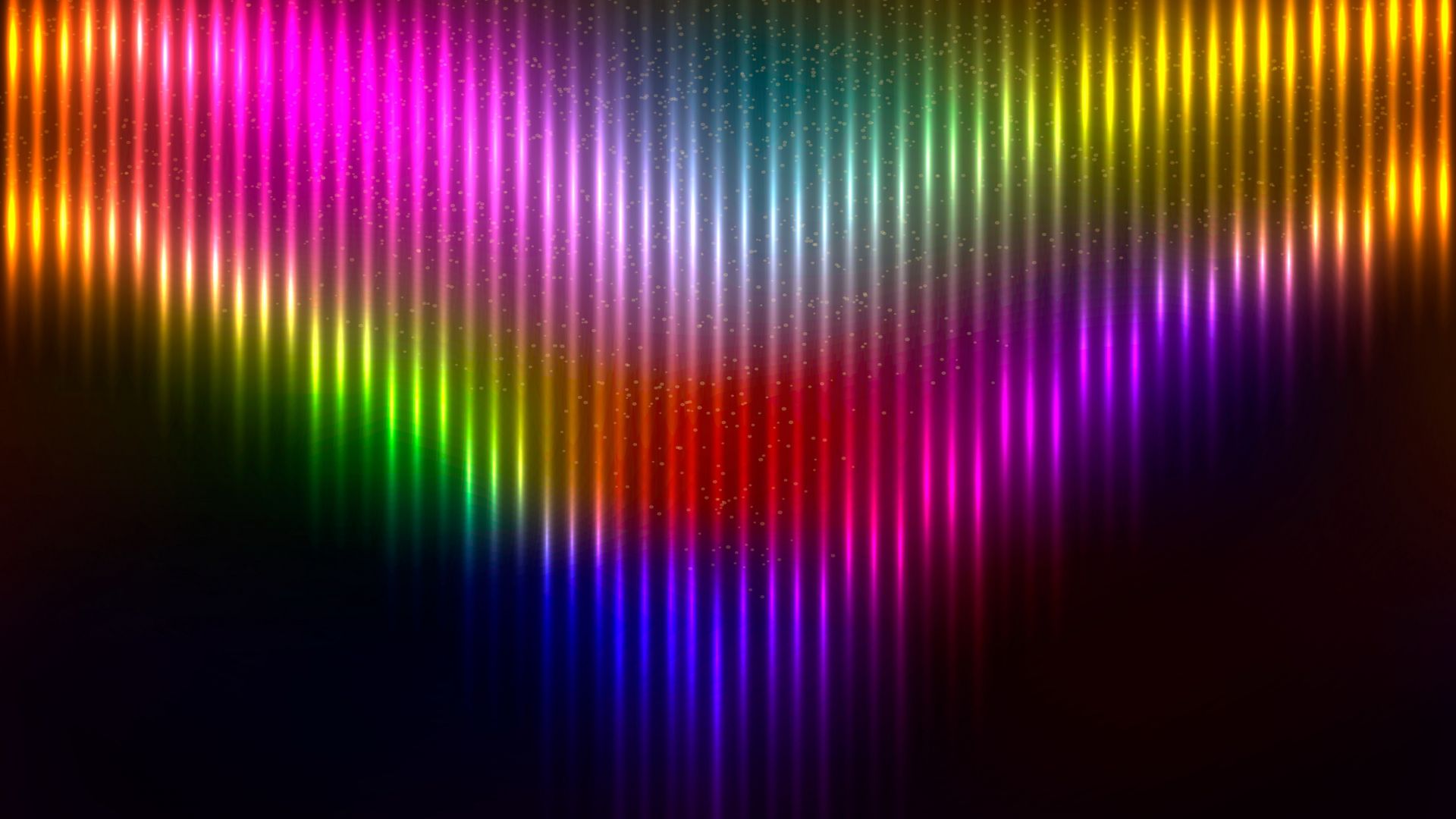 Wallpaper Abstract, colorful, glowing stripes, lines
