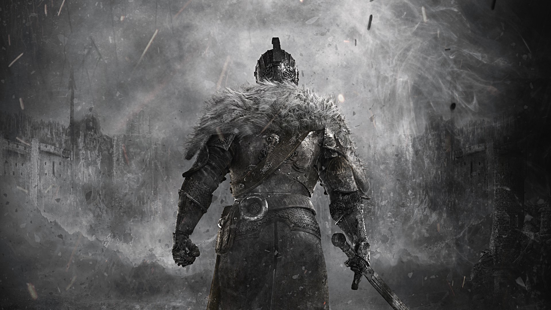 Wallpaper Dark souls ii, game, warrior