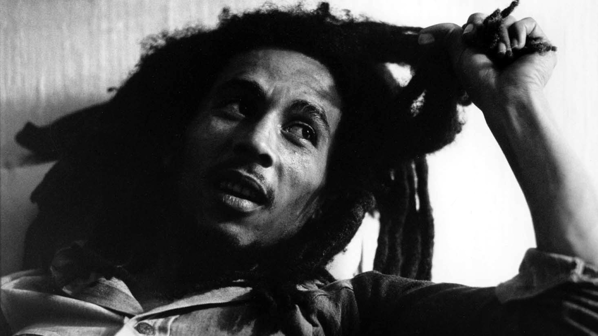 Wallpaper Bob Marley, monochrome