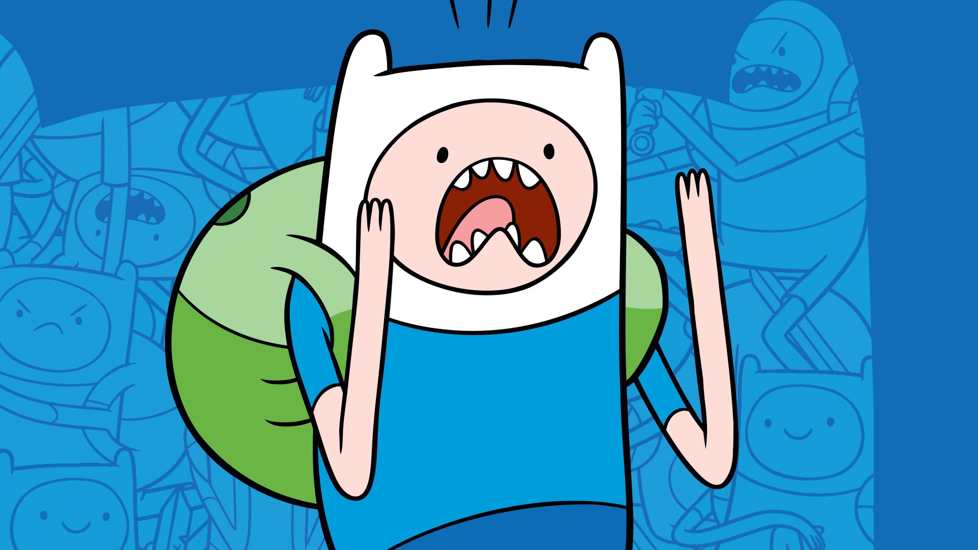 Wallpaper Finn The Human Adventure Time cartoon