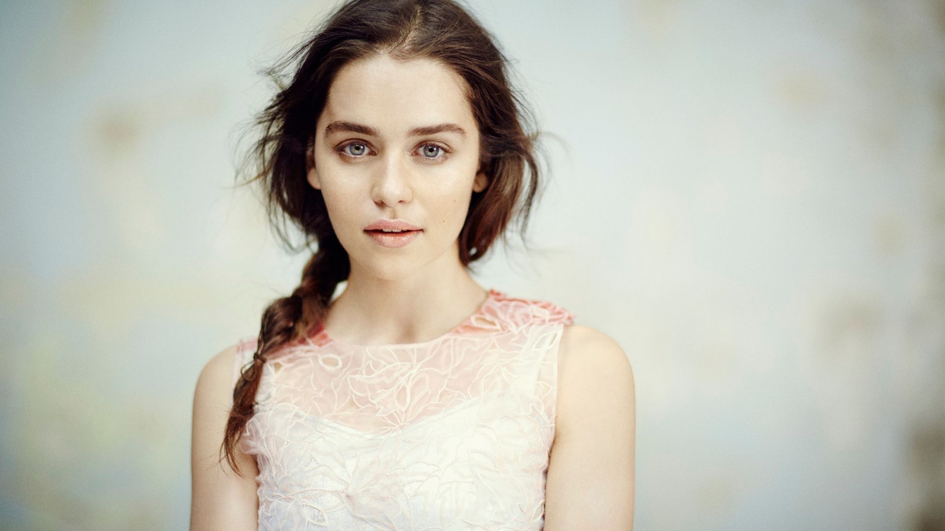 Wallpaper Emilia Clarke, English actress, beautiful