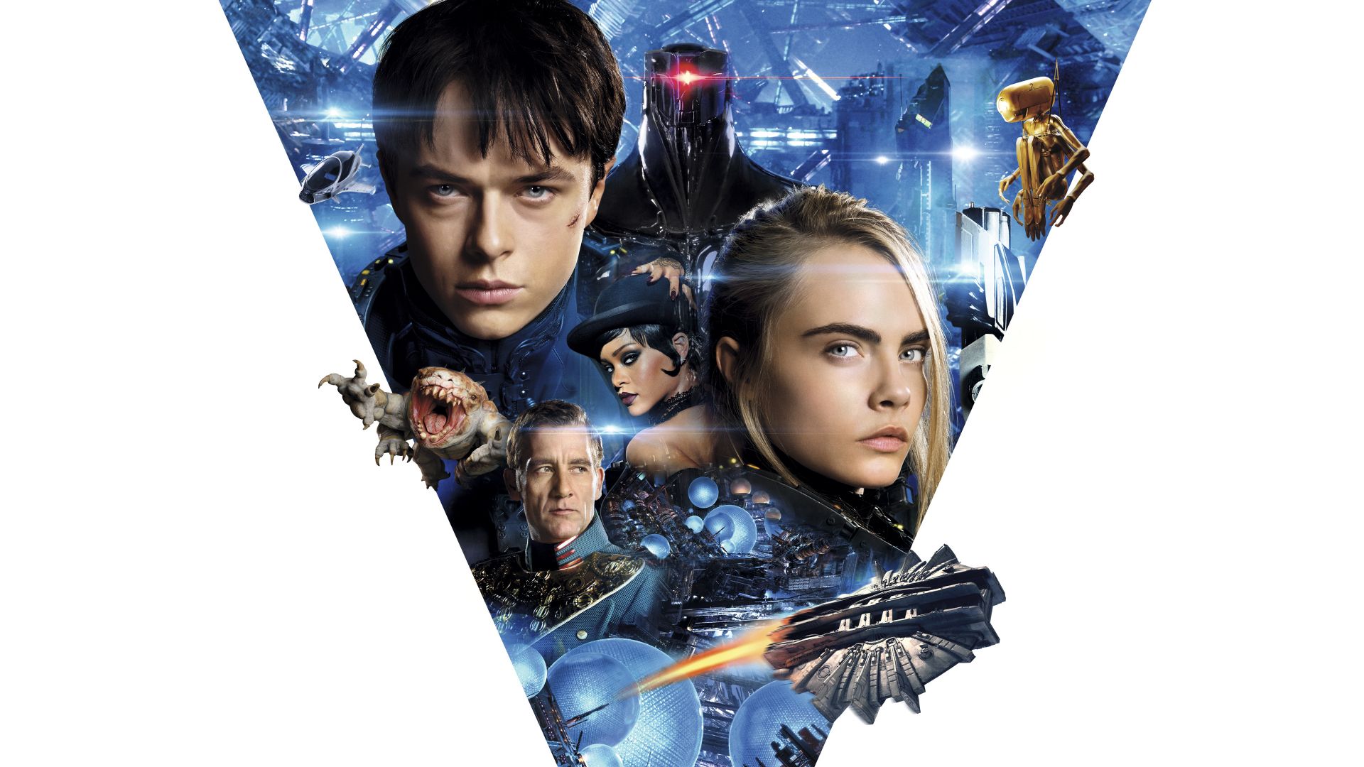 Wallpaper Valerian and the City of a Thousand Planets, 2017 movie, 4k, 8k
