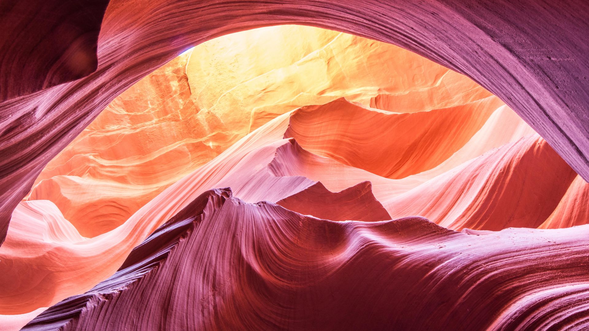 Desktop Wallpaper Antelope Canyon Cave Of Arizona, Hd Image, Picture