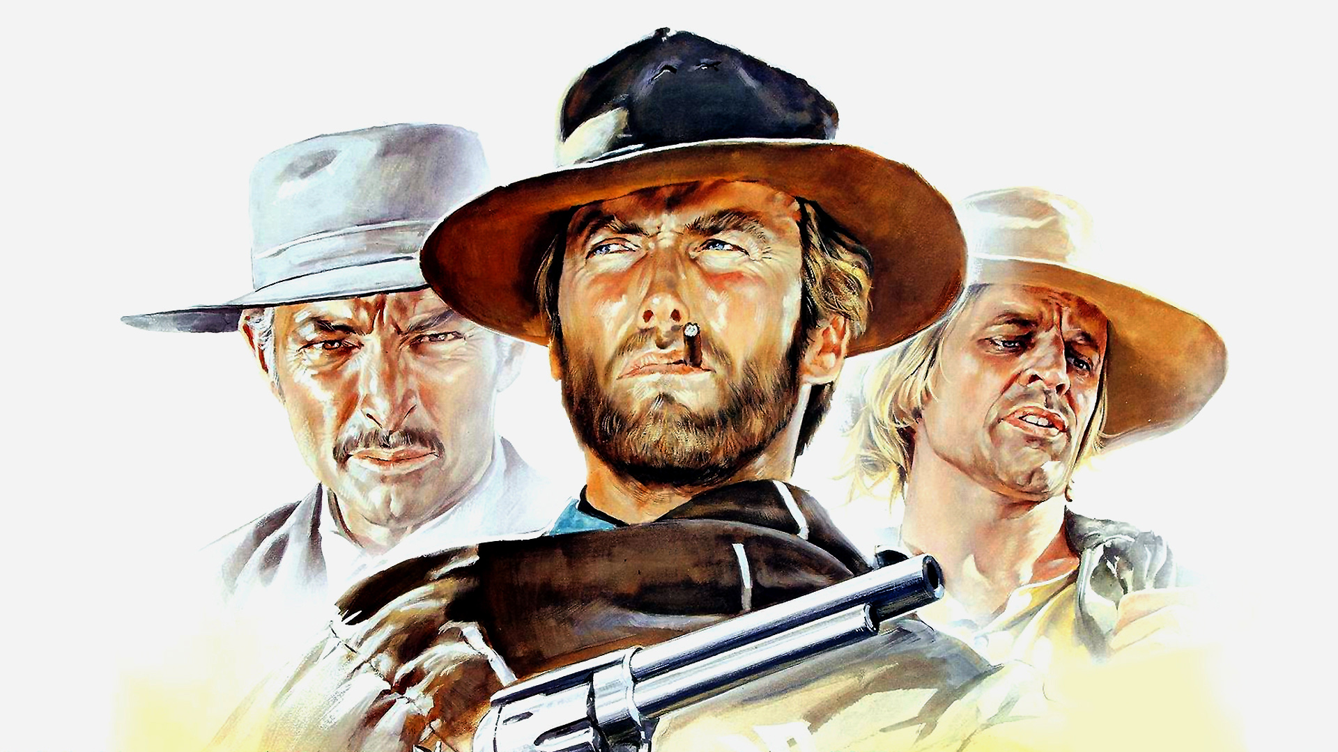 Wallpaper Clint Eastwood in For a Few Dollars More, 1965 movie