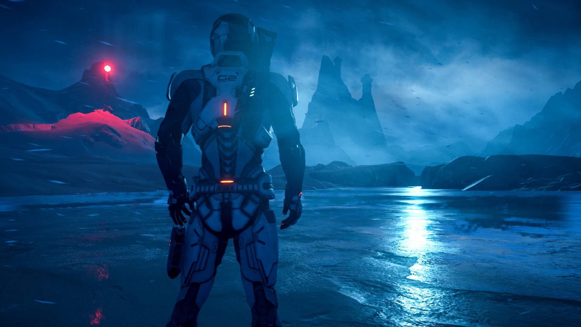 Wallpaper Mass Effect: Andromeda video game