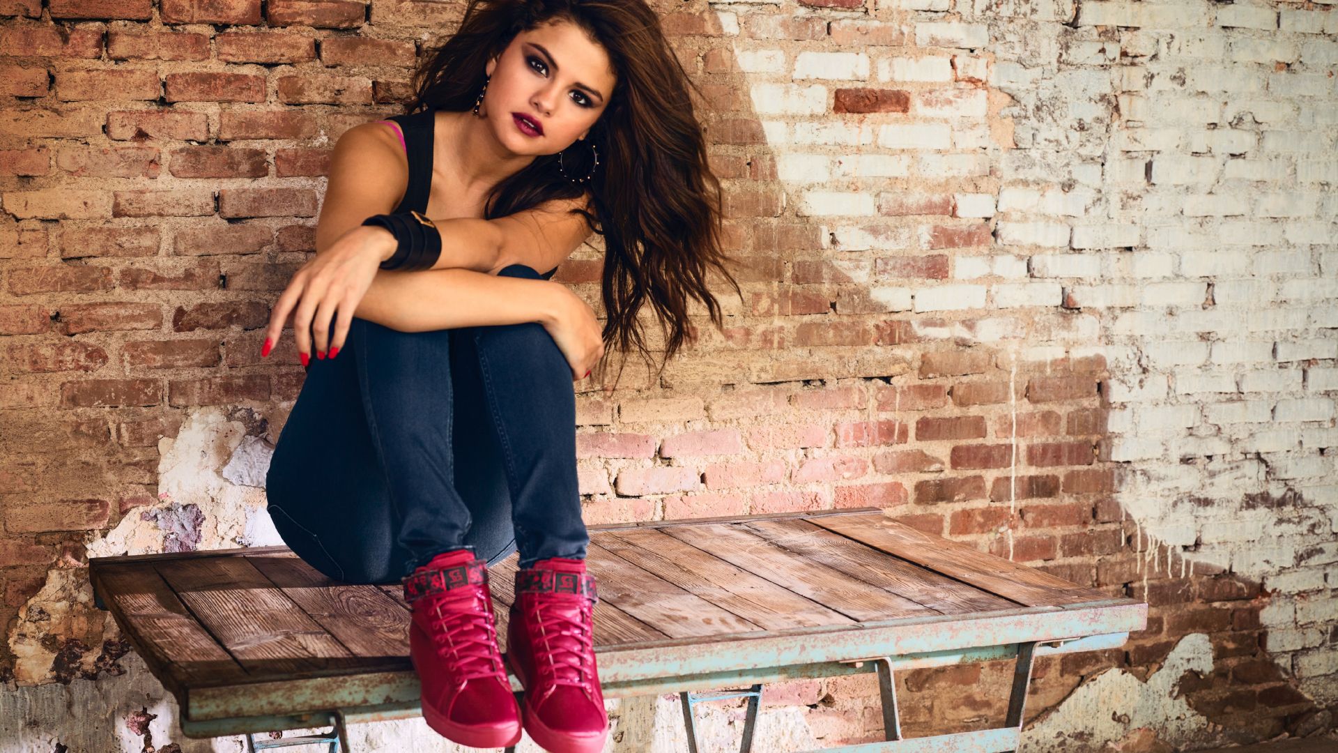 Wallpaper Singer, famous celebrity, Selena Gomez