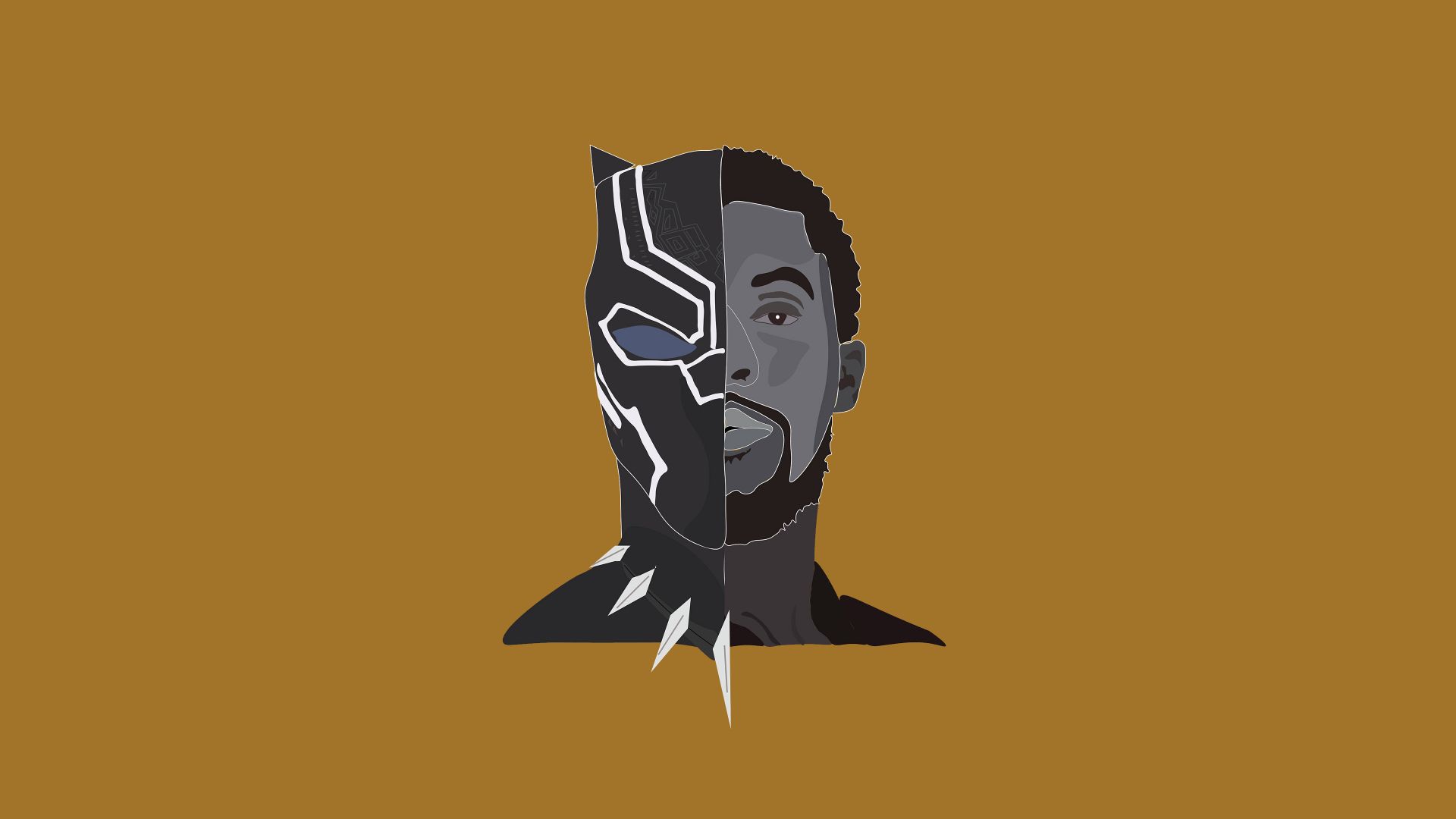 Desktop Wallpaper Black Panther, 2018 Movie, Fan Art, Minimal, 4k, Hd  Image, Picture, Background, D1dabc