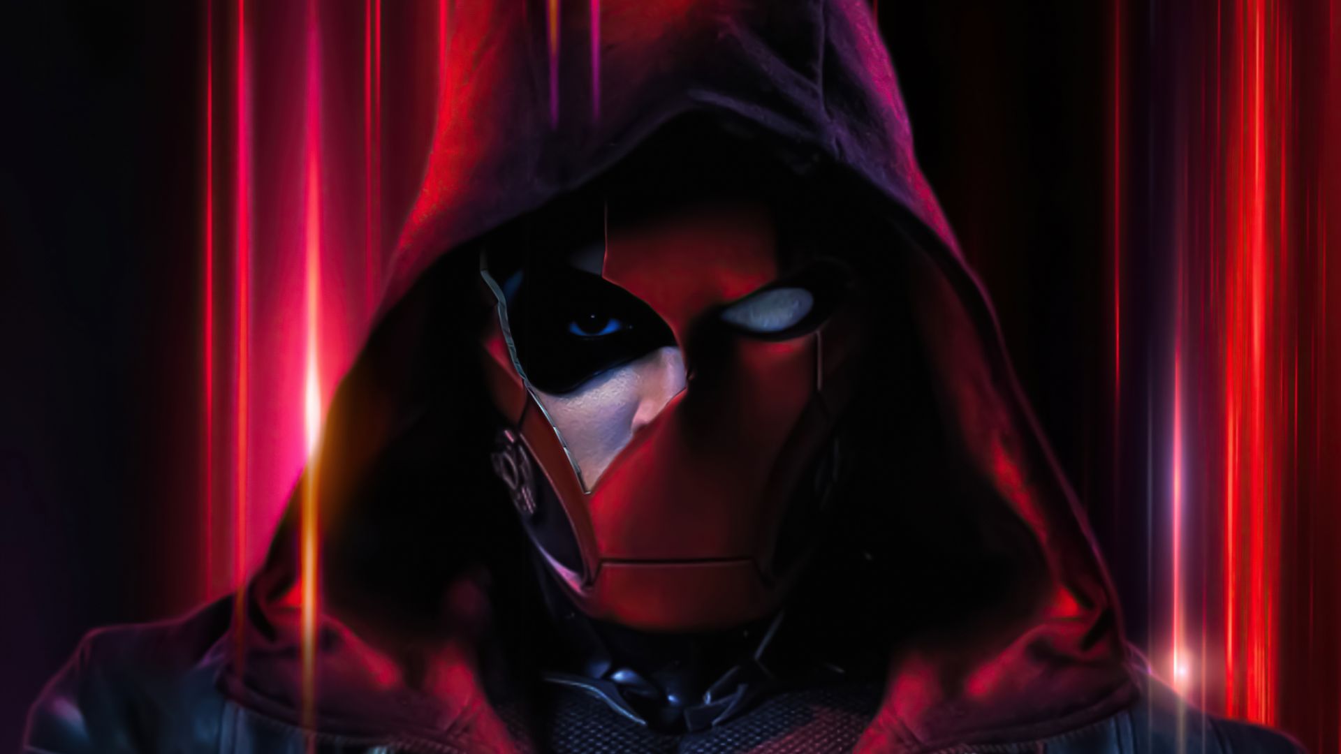 Wallpaper Red Hood, behind mask, titans, 2021
