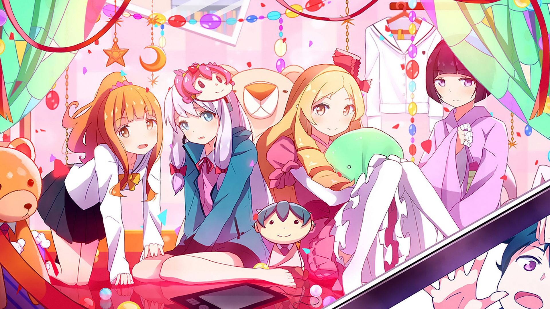 Wallpaper Anime girls, Eromanga-sensei
