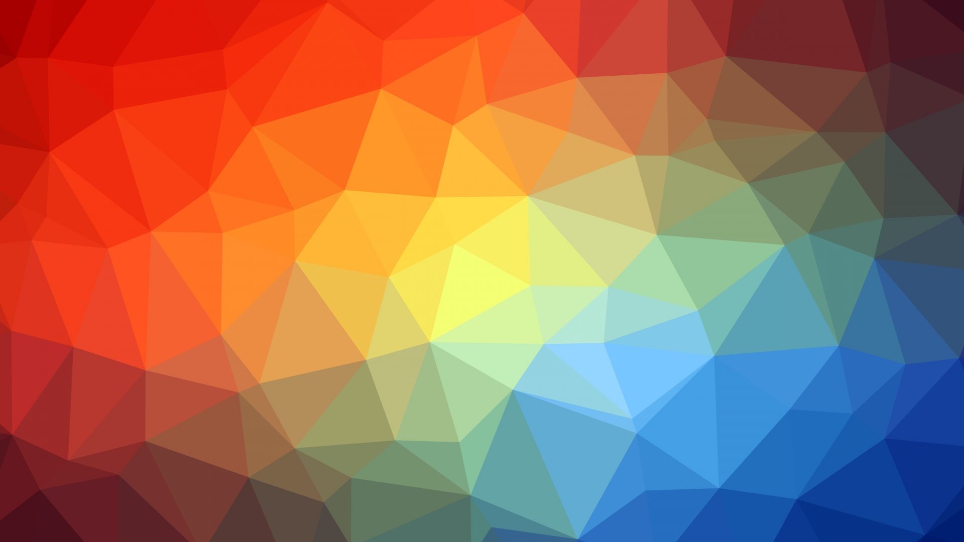 Wallpaper Triangles, colorful, abstract, geometrical, 5k
