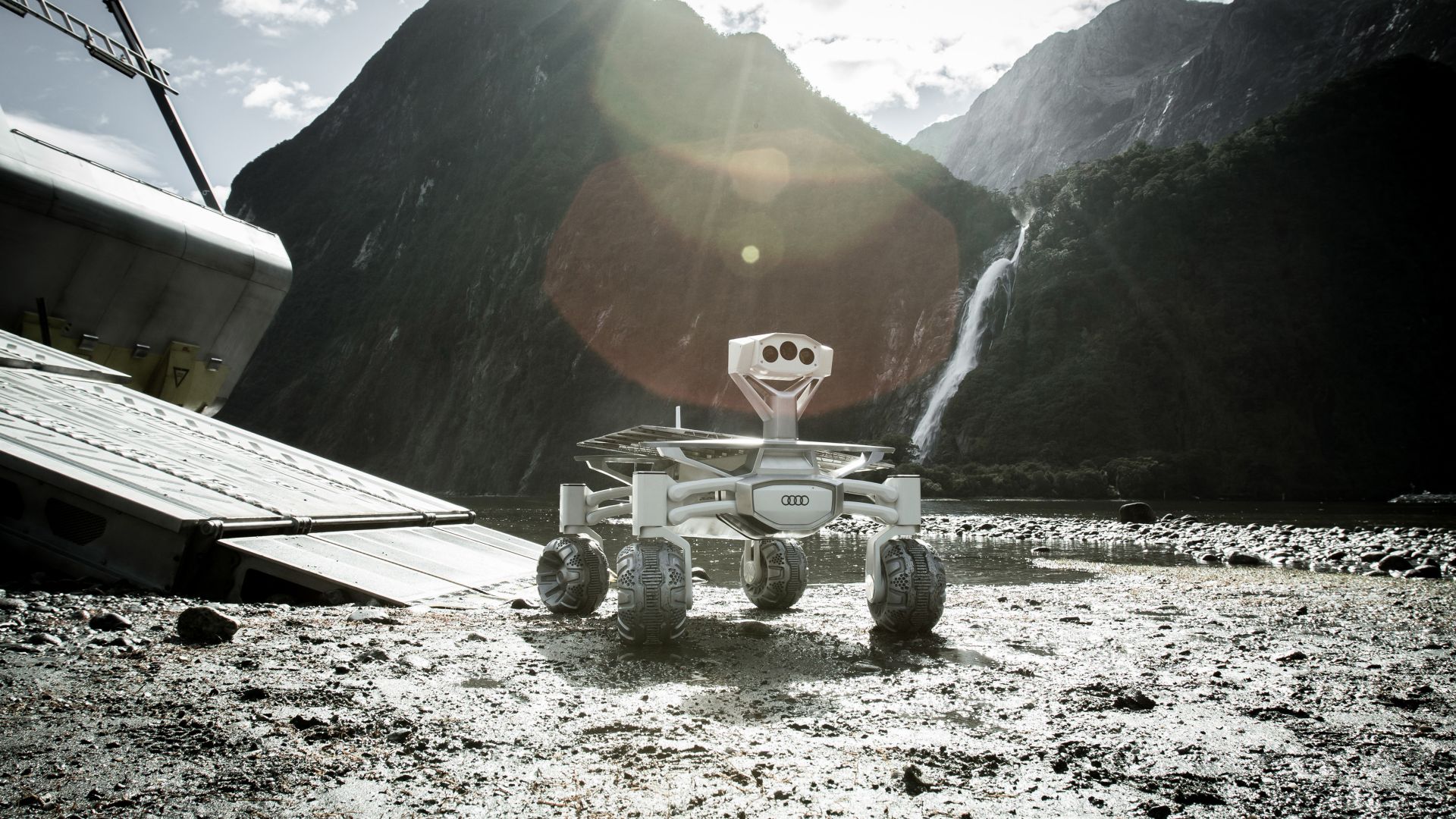 Wallpaper Audi, moon rover, Alien: Covenant, movie, 4k