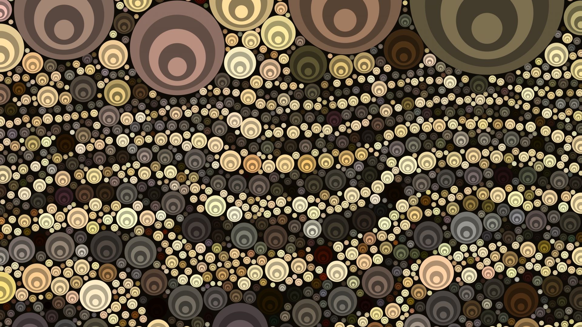 Wallpaper Circles, pattern, abstract