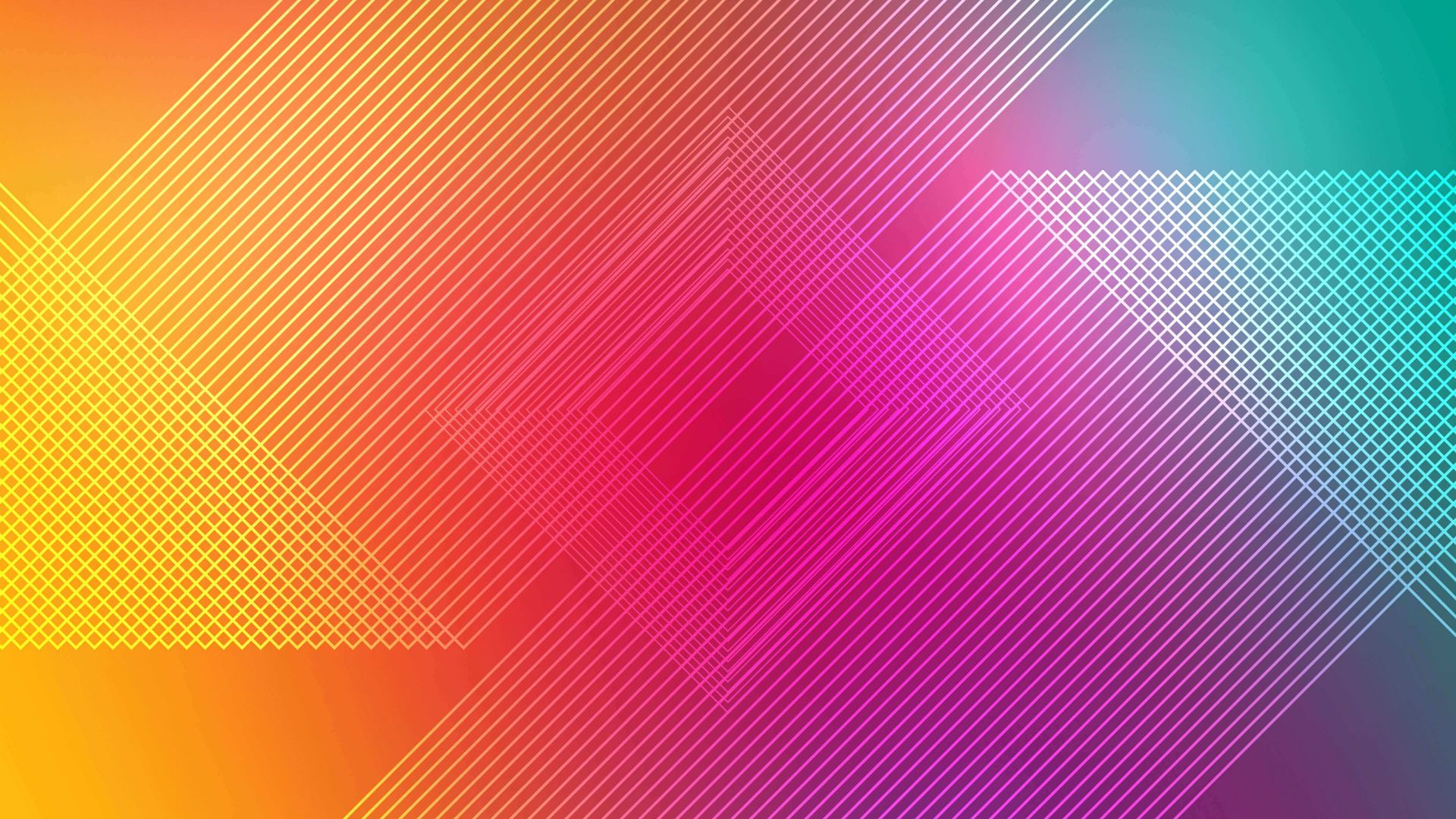 Wallpaper Multicolor, colorful, abstract, lines, 4k