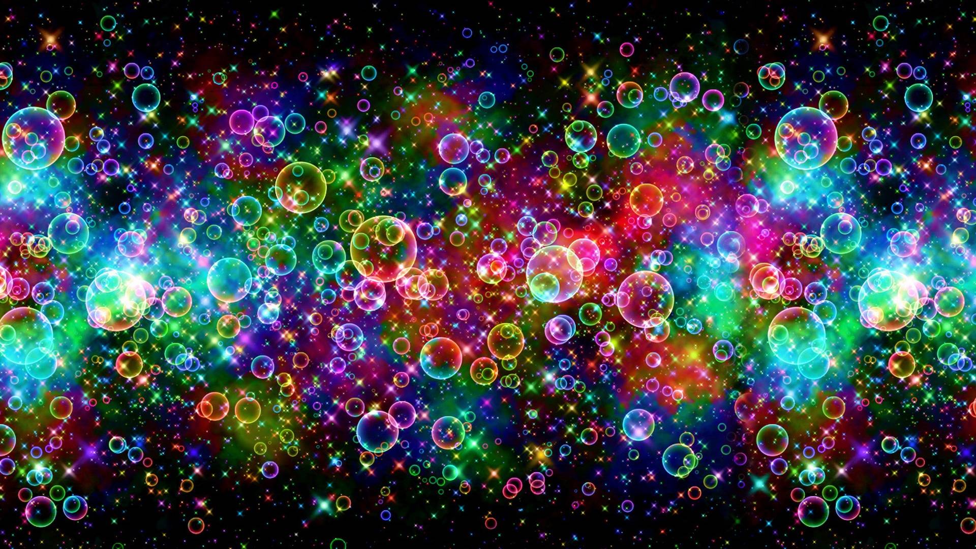 Wallpaper Colorful bubbles