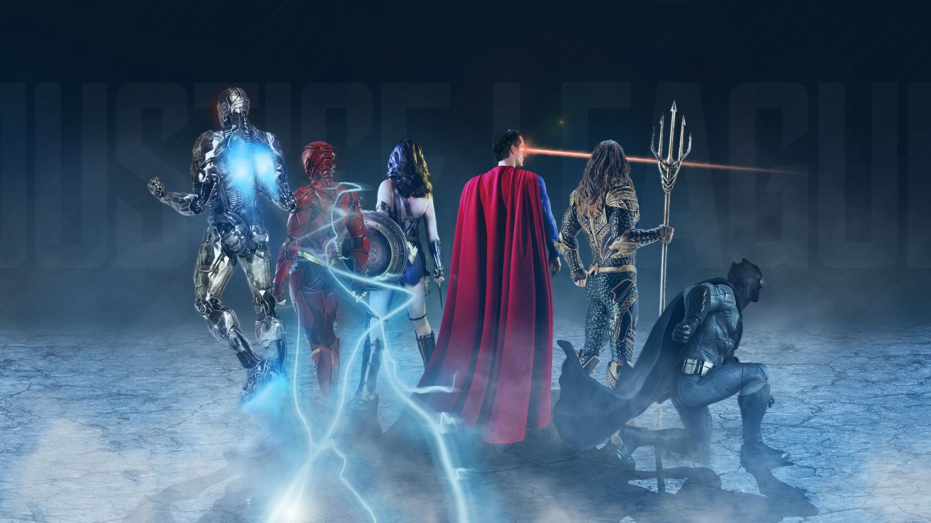 Wallpaper Justice league,superheroes, artwork, 4k, 8k