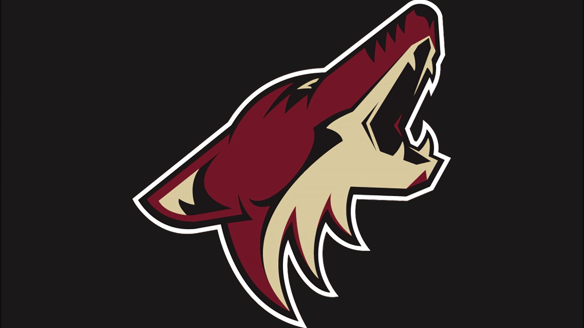 Wallpaper Arizona Coyotes, Ice hockey, sports, logo