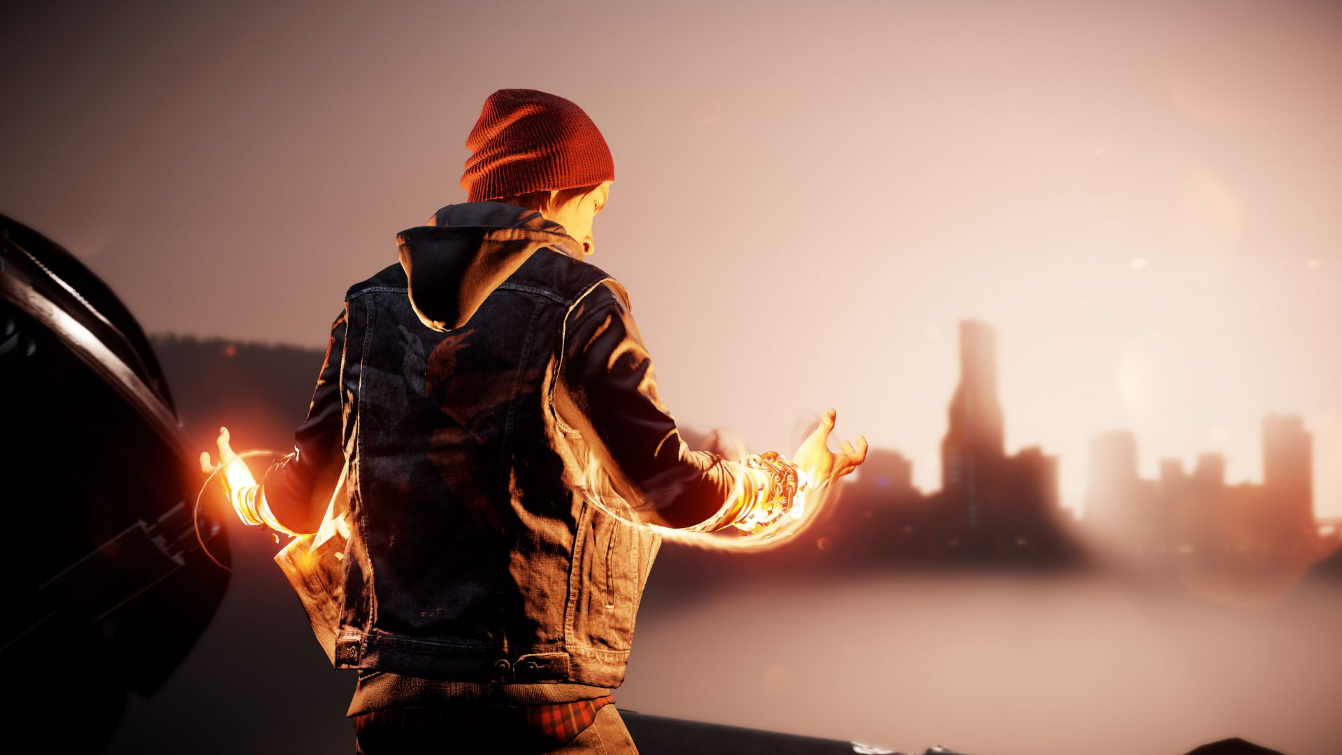 Wallpaper Infamous second son and first light 2016 game
