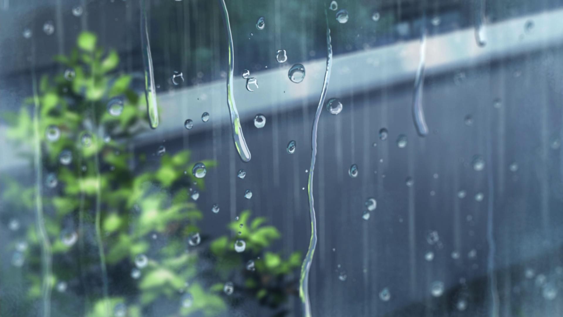 Wallpaper Window, surface, rain drops