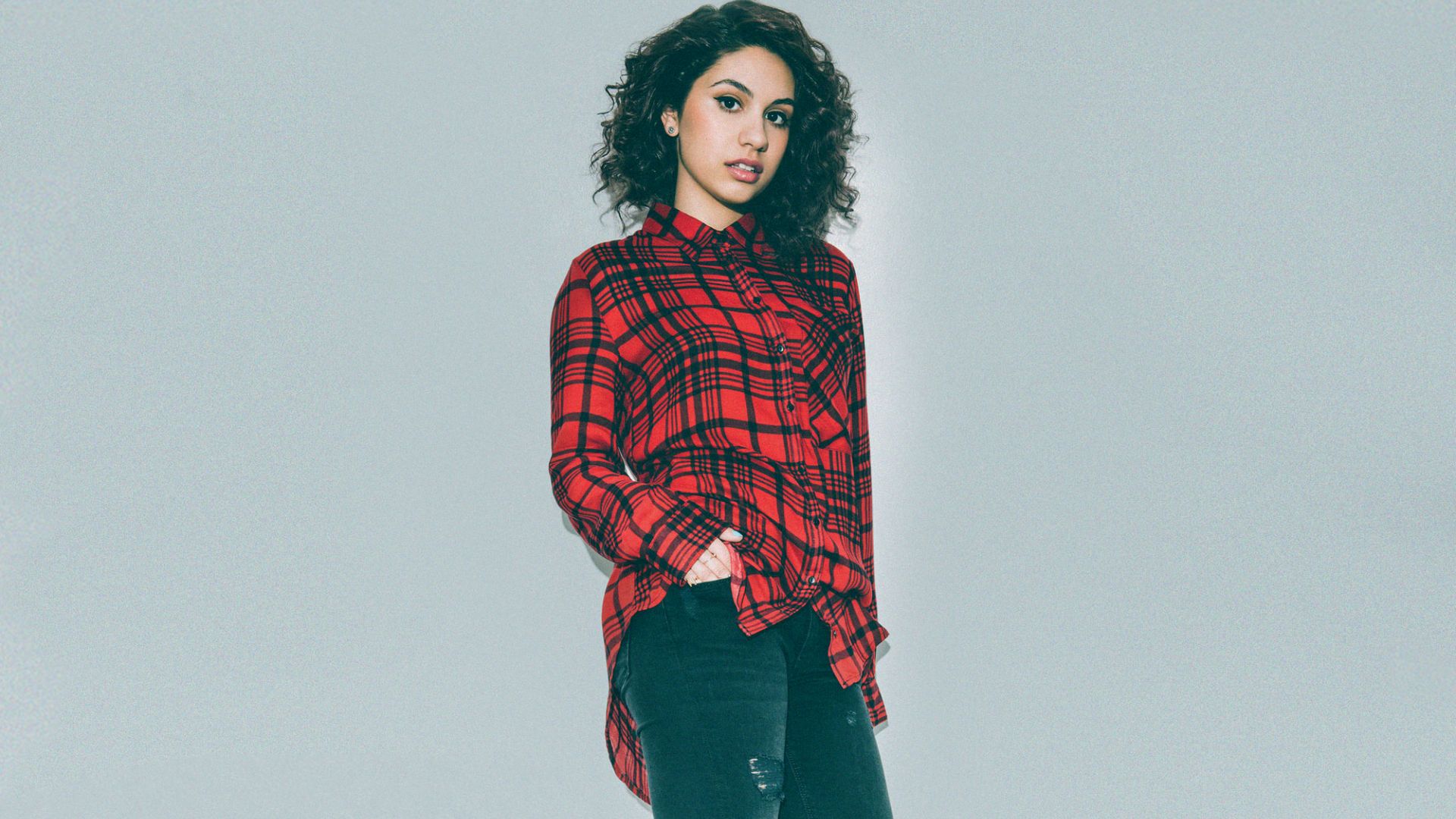 Wallpaper Alessia Cara, curly hair, celebrity