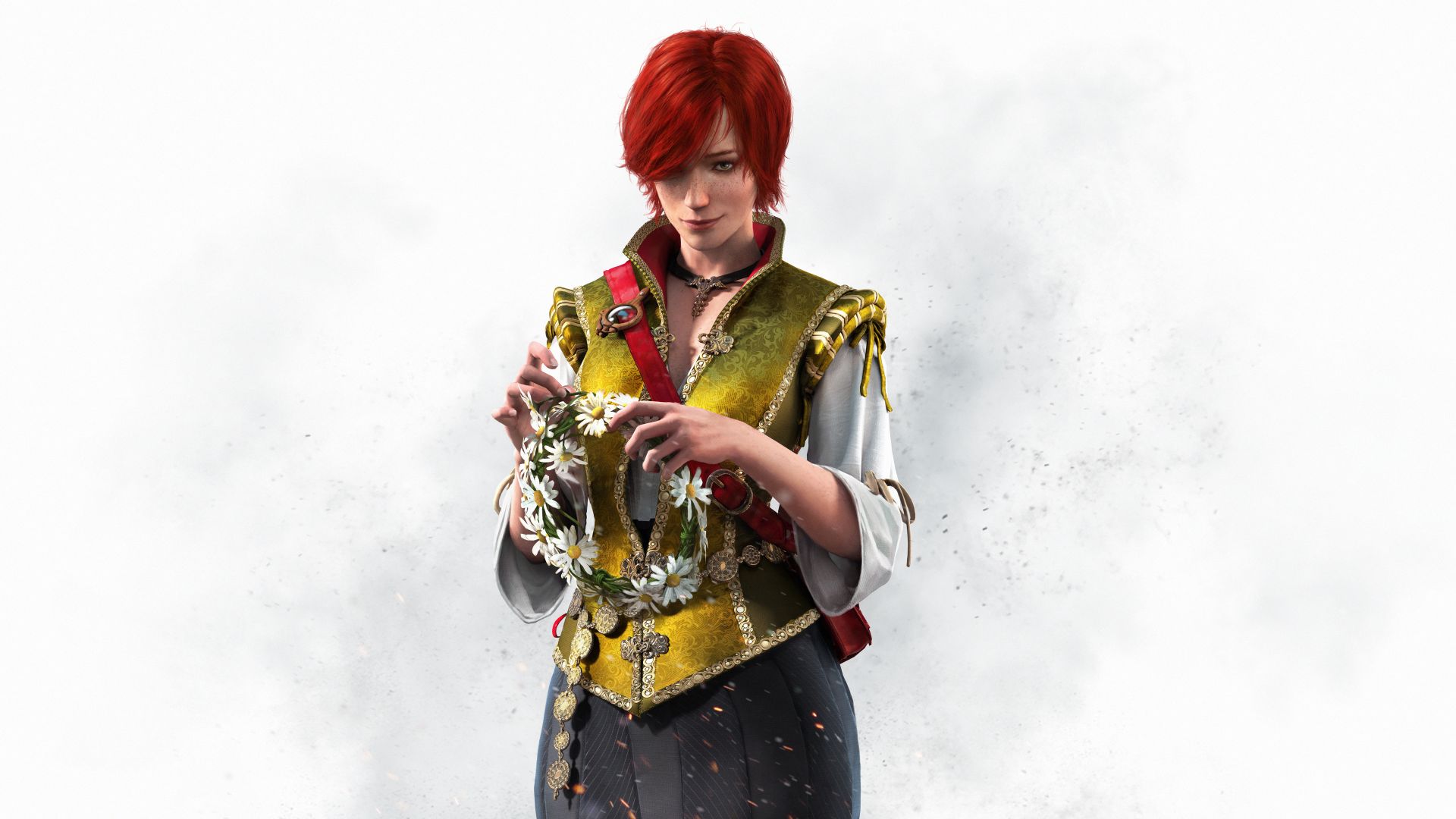 Wallpaper The witcher 3: wild hunt, shani, gaming