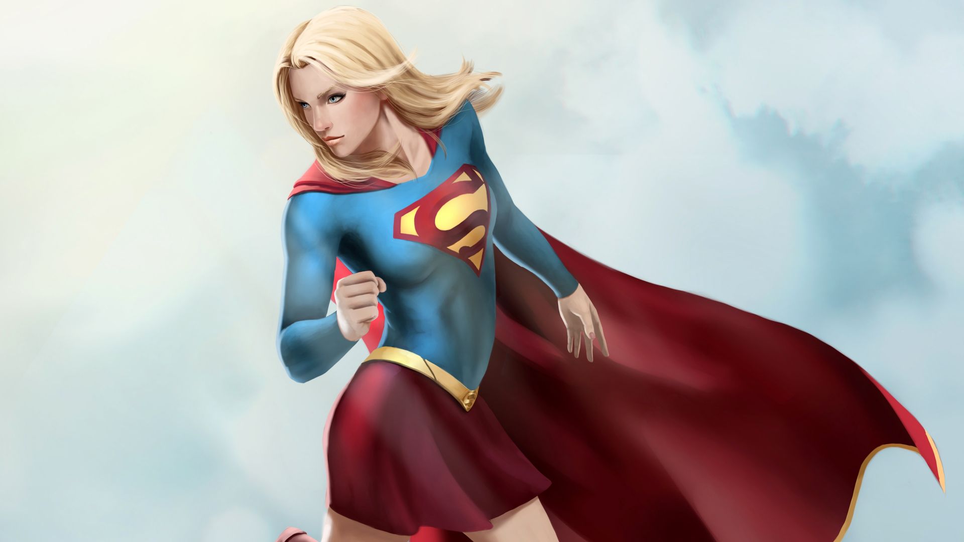 Wallpaper Supergirl, artwork, dc comics, 4k