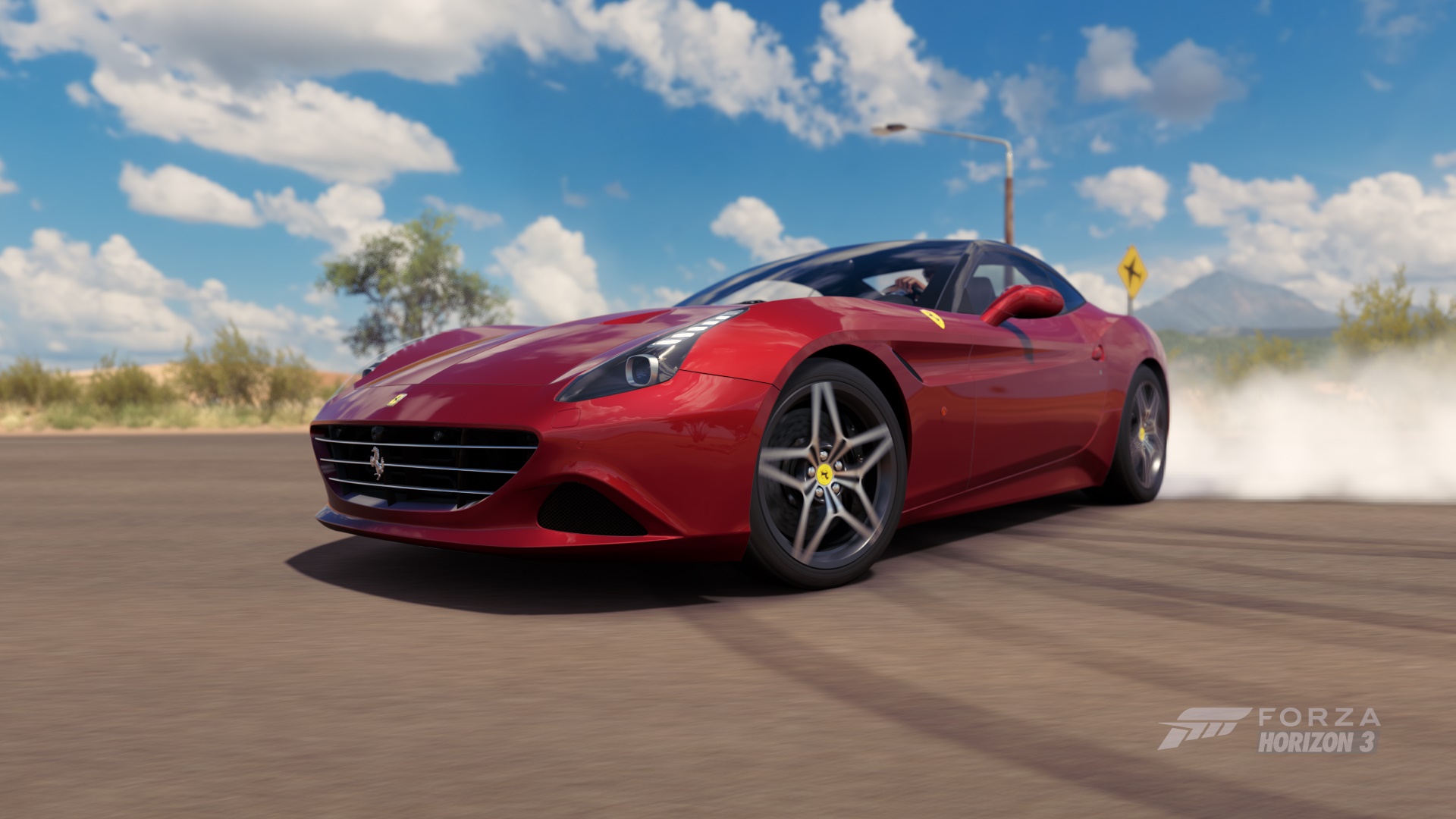 Wallpaper Ferrari California, Forza Horizon 3, sports car