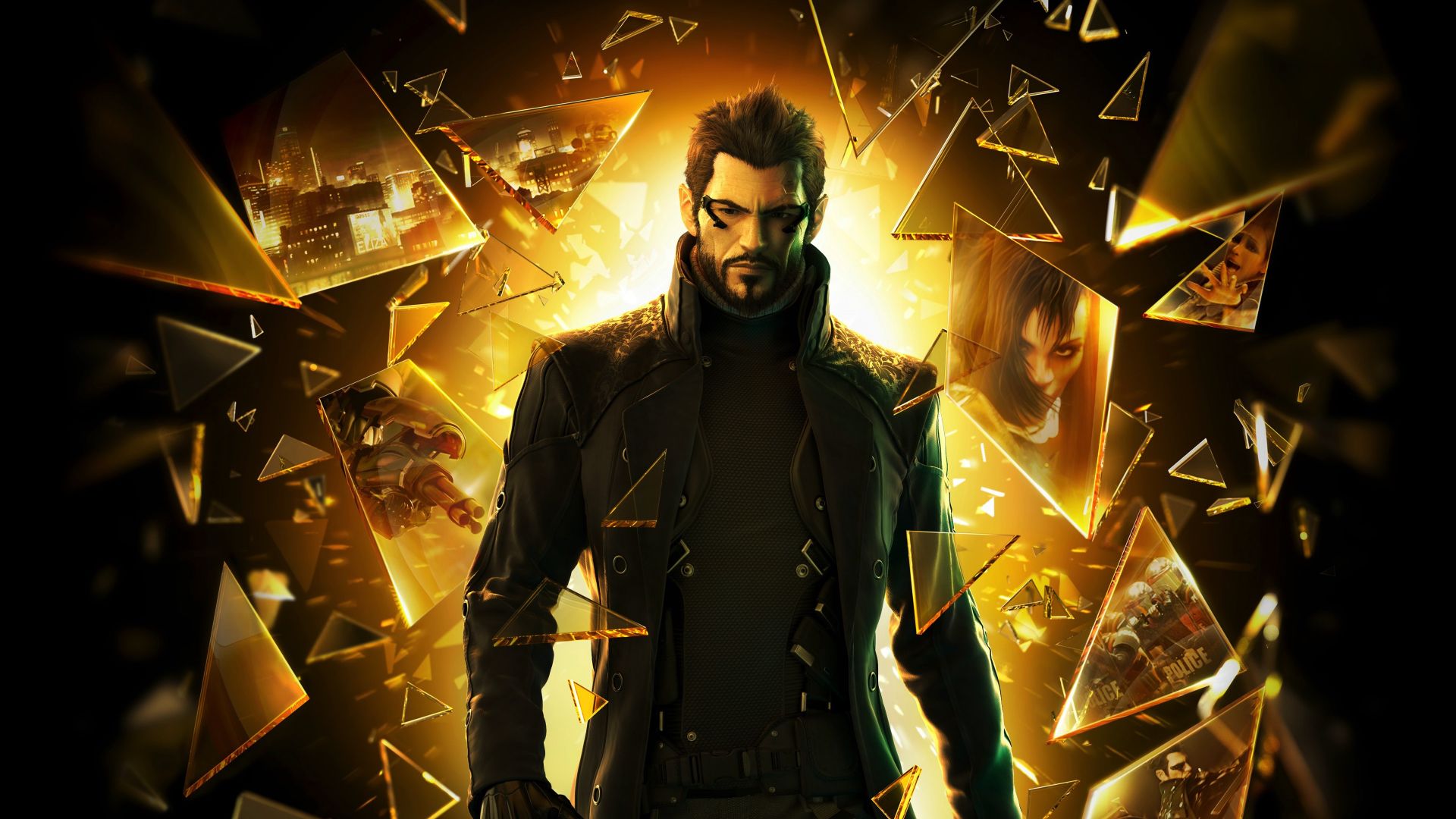 Wallpaper Deus Ex: Human Revolution, 2011, video game
