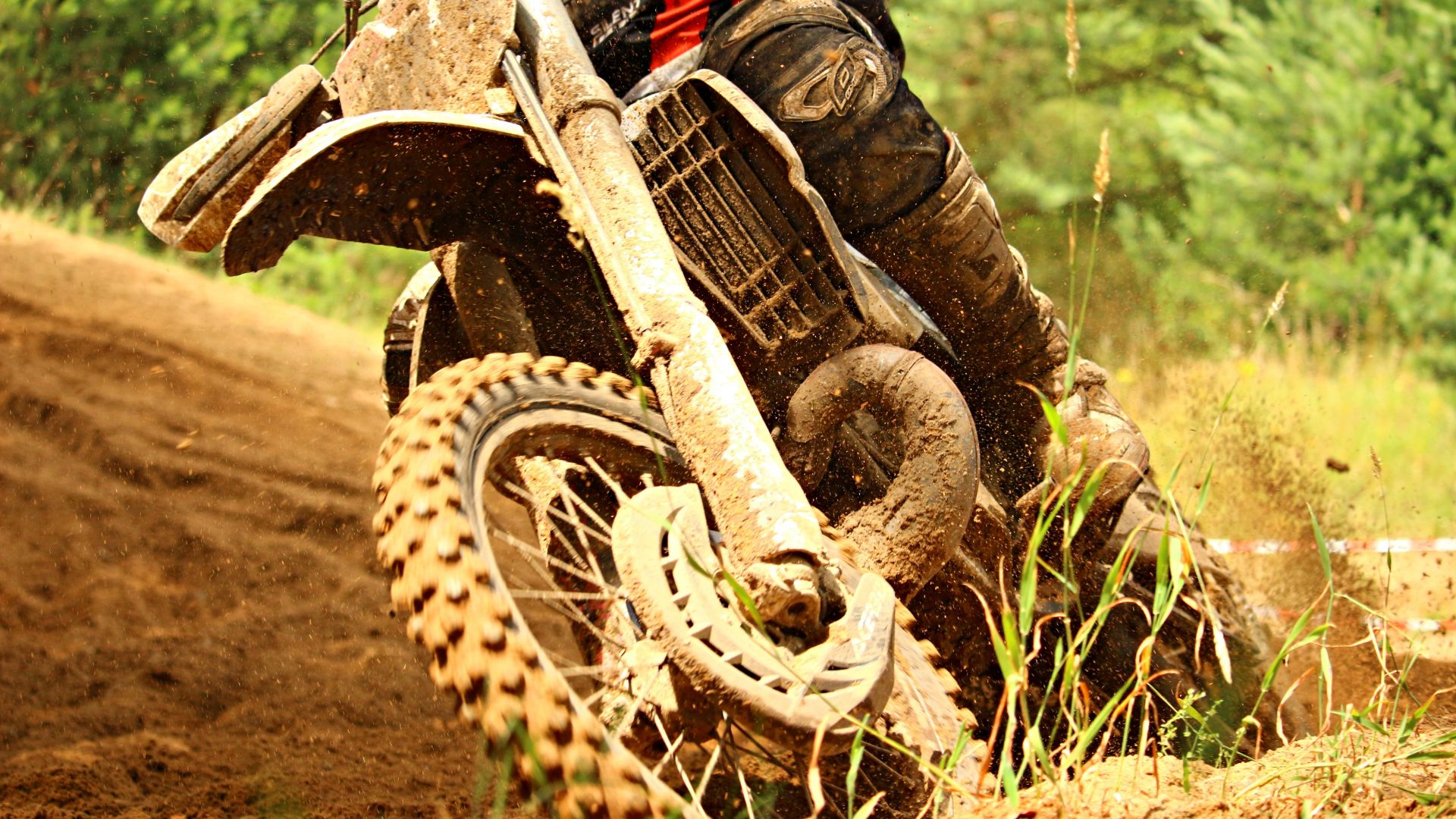 Wallpaper Motorcycle, bike, motocross, race, mud, sports