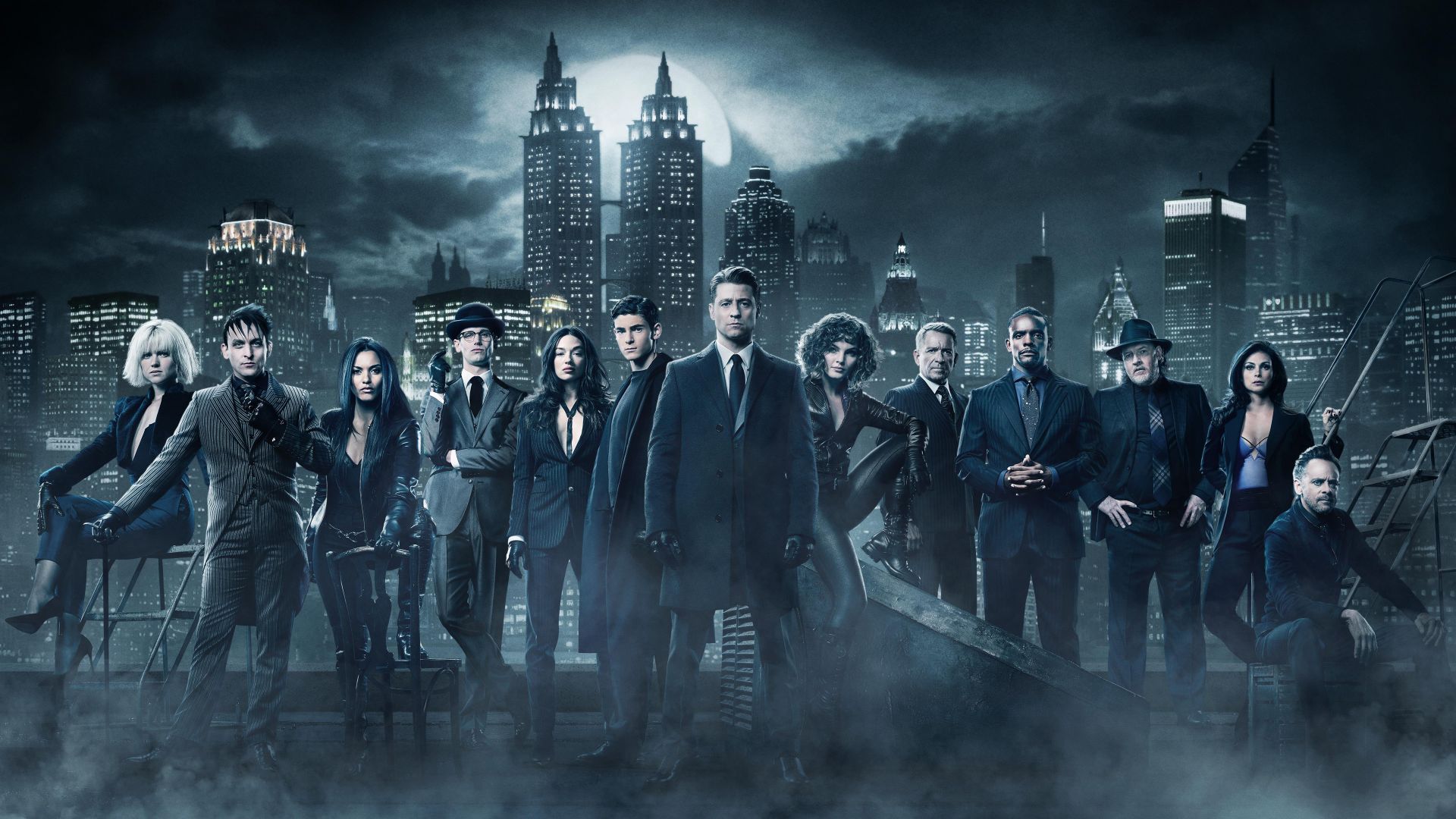 Wallpaper Gotham, TV show, season 4, cast, 4k, 2017