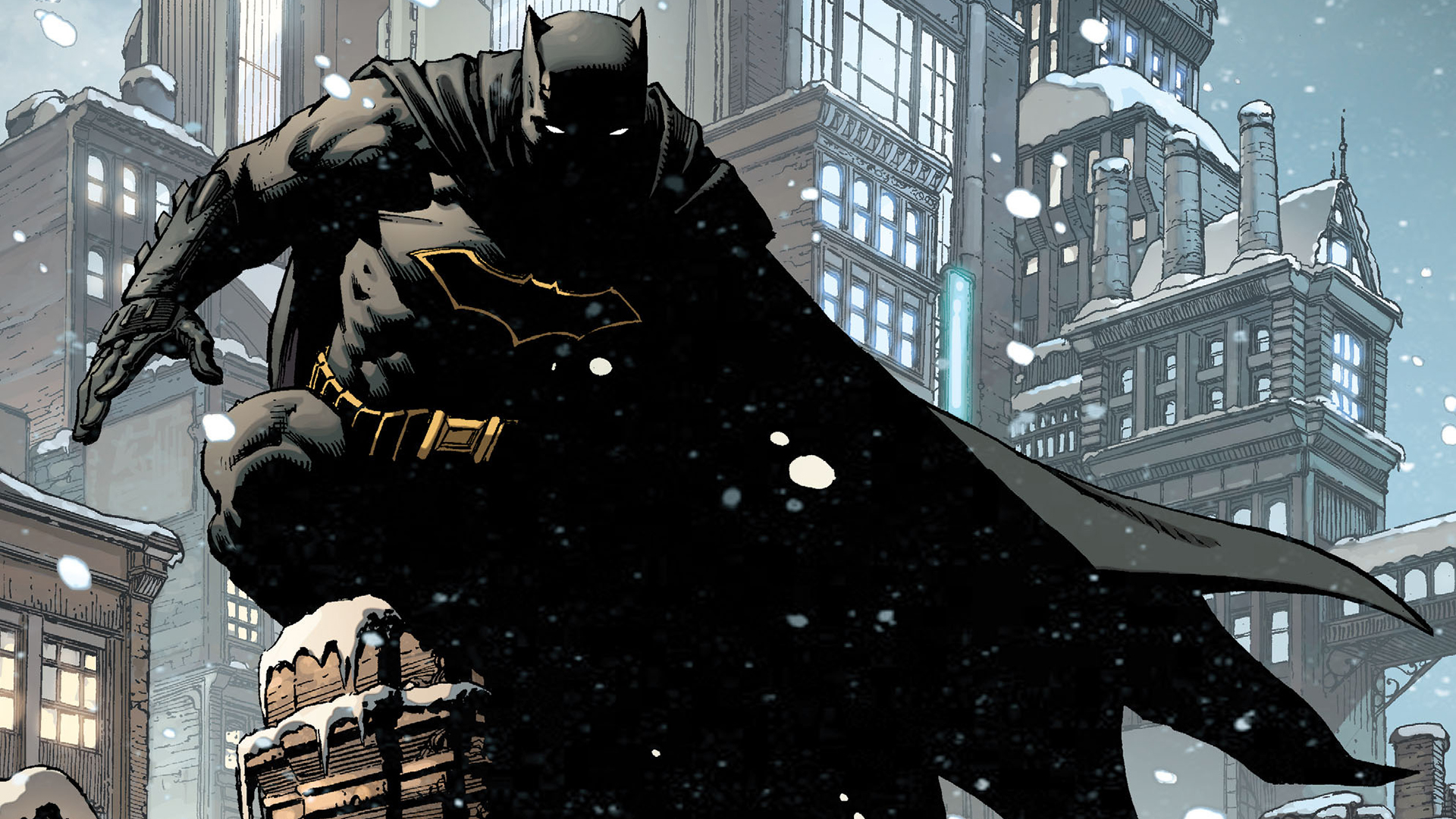 Wallpaper Batman, dark, comics, winter